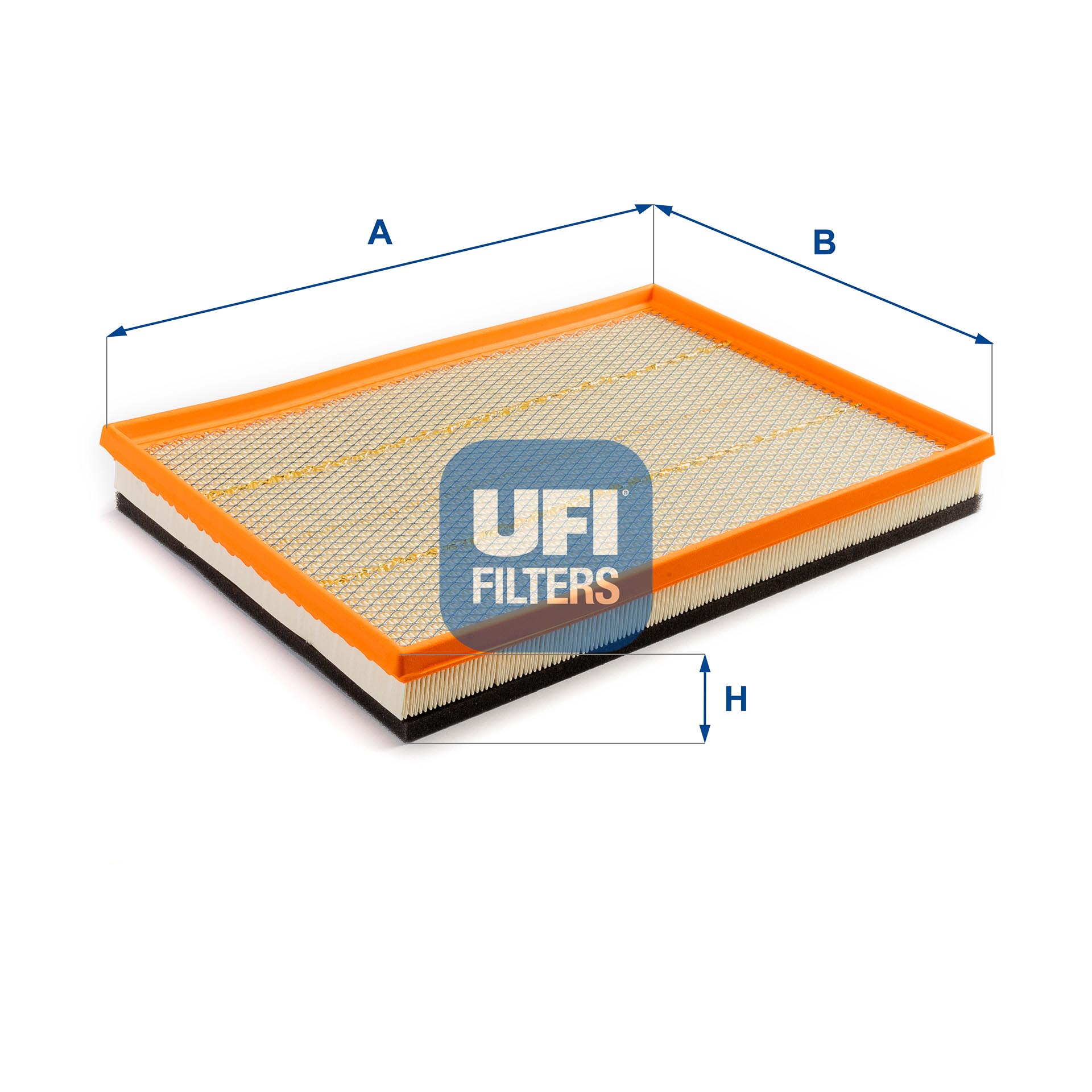 UFI Luftfilter 3039400 Filterindsats 47mm for RENAULT TRUCKS