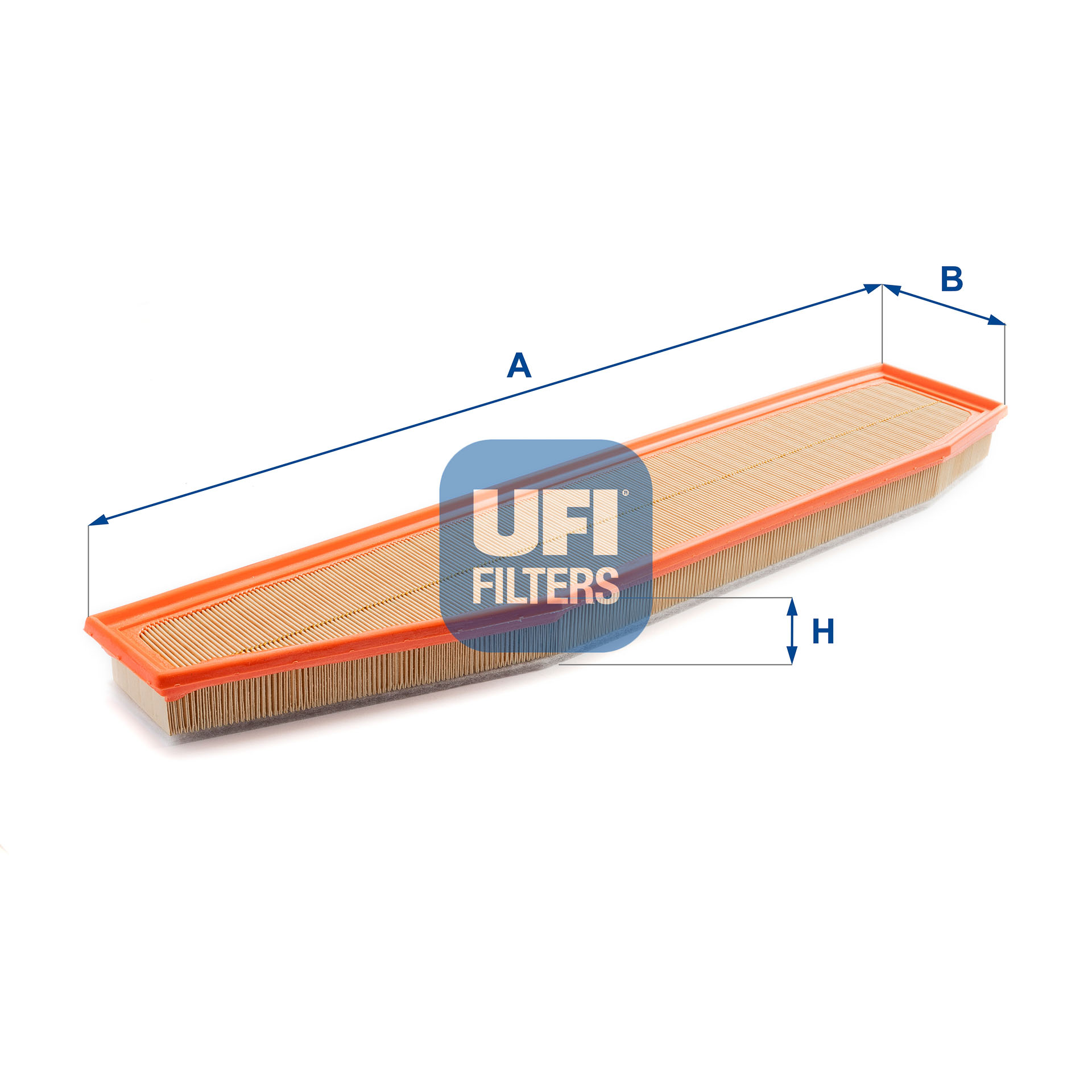 UFI Luftfilter 3039500 Filterindsats 45mm for BMW
