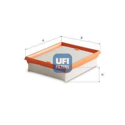 UFI Luftfilter 3041600 Filterindsats 50mm for FIAT SUZUKI