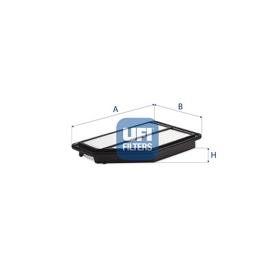 UFI Luftfilter 3047100 Filterindsats 46mm for HONDA