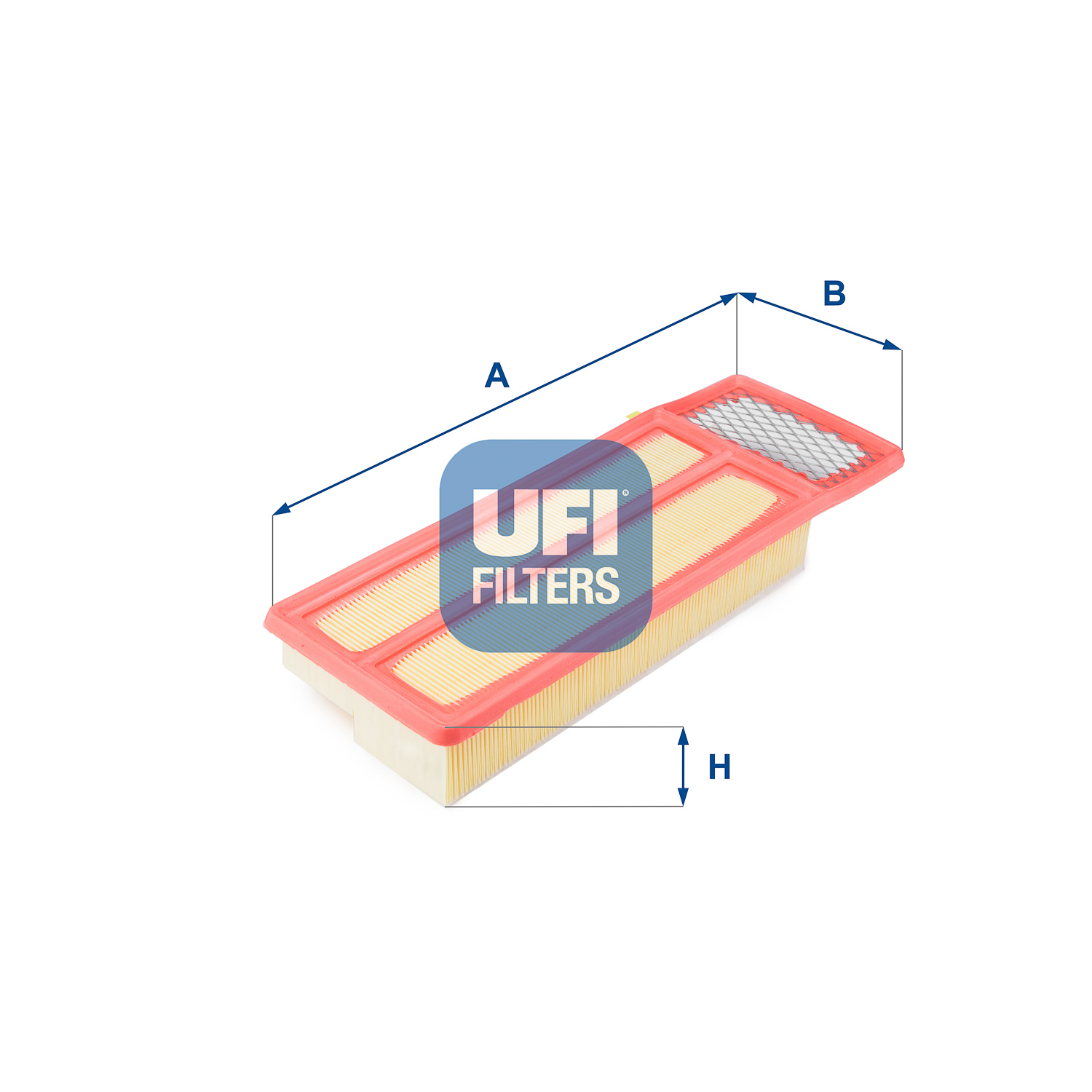 UFI Luftfilter 3047700 Filterindsats 53mm for OPEL FORD FIAT GENERAL MOTORS PEUGEOT