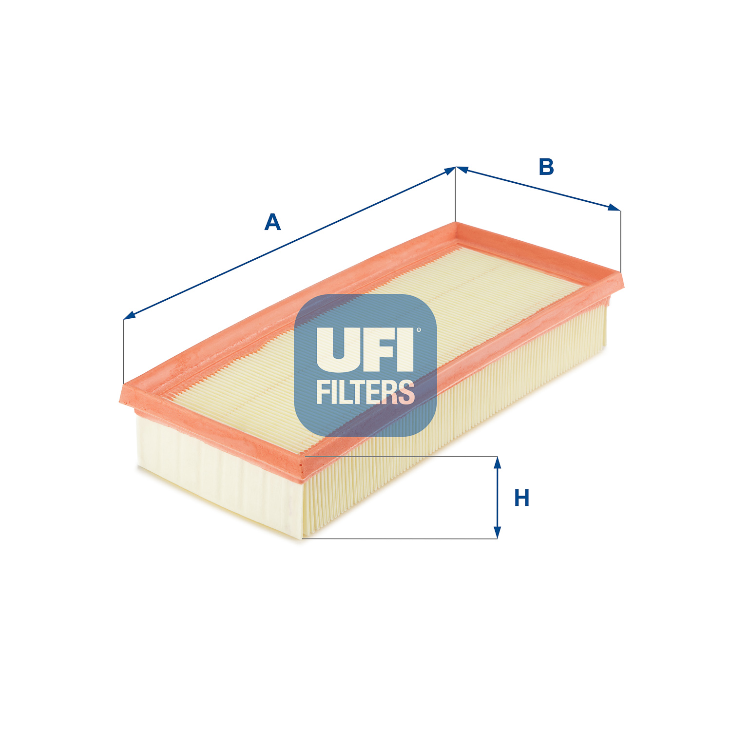 UFI Luftfilter 3048500 Filterindsats 50mm for MERCEDES-BENZ