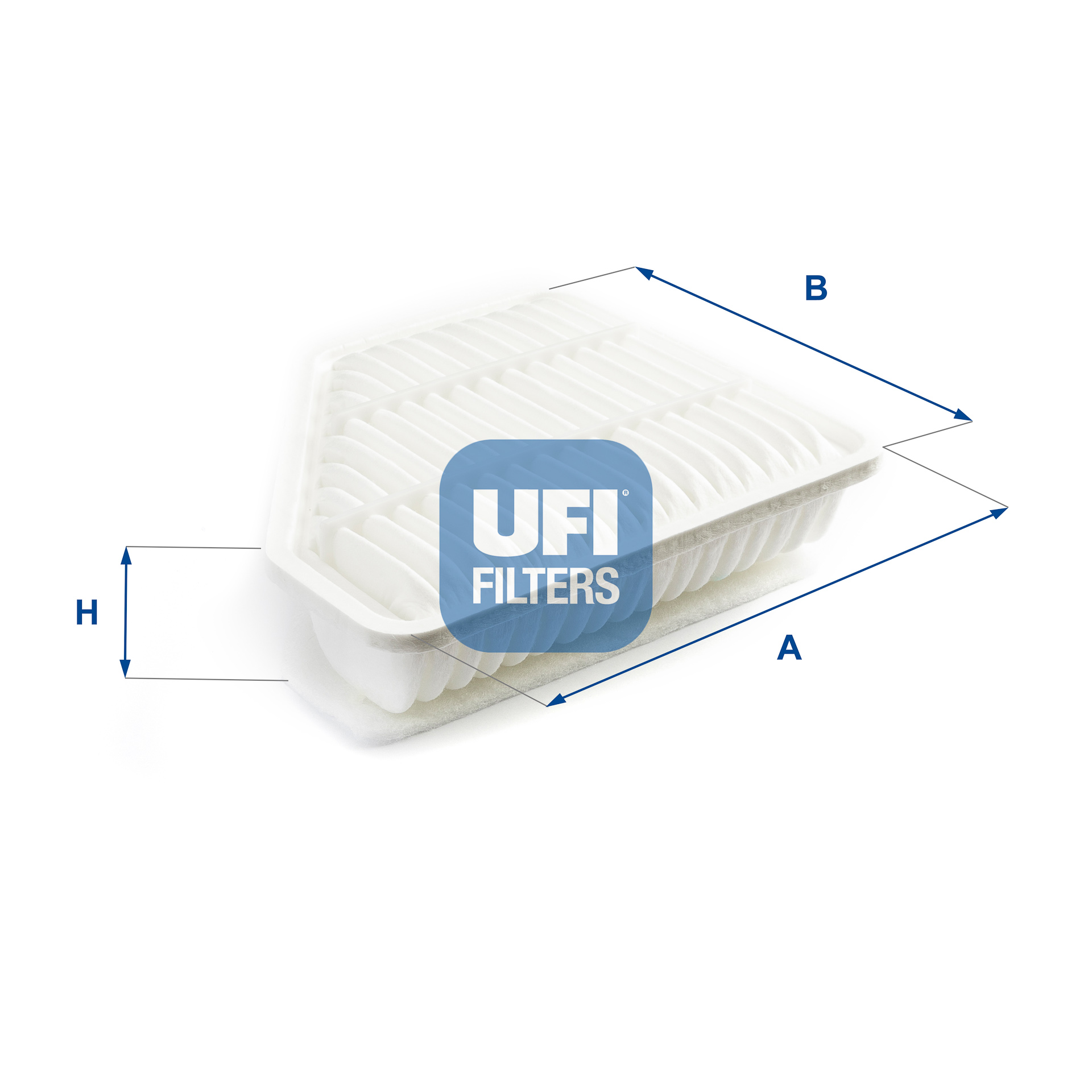 UFI Luftfilter 3050400 Filterindsats 70mm for TOYOTA