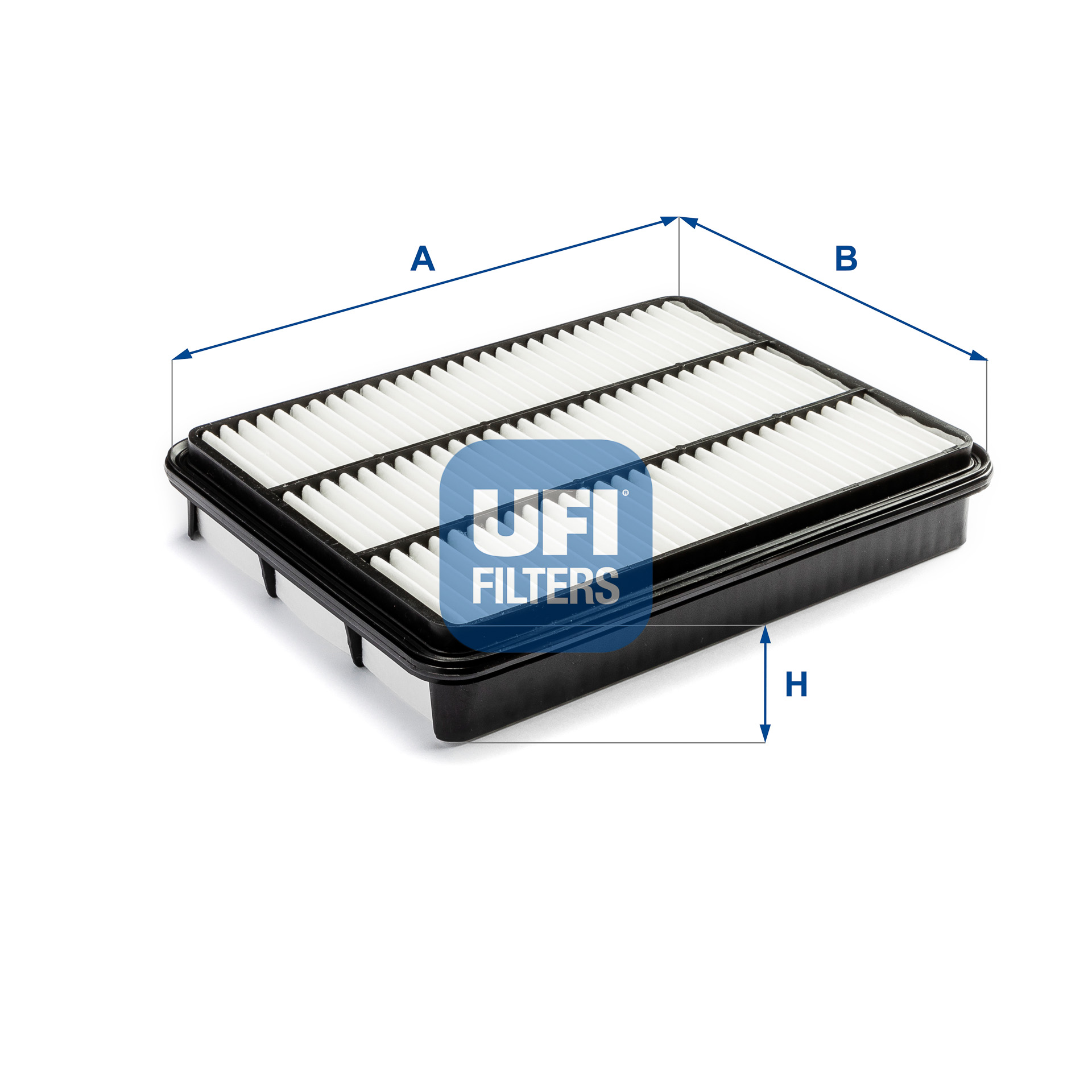 UFI Luftfilter 3050500 Filterindsats 52mm for TOYOTA