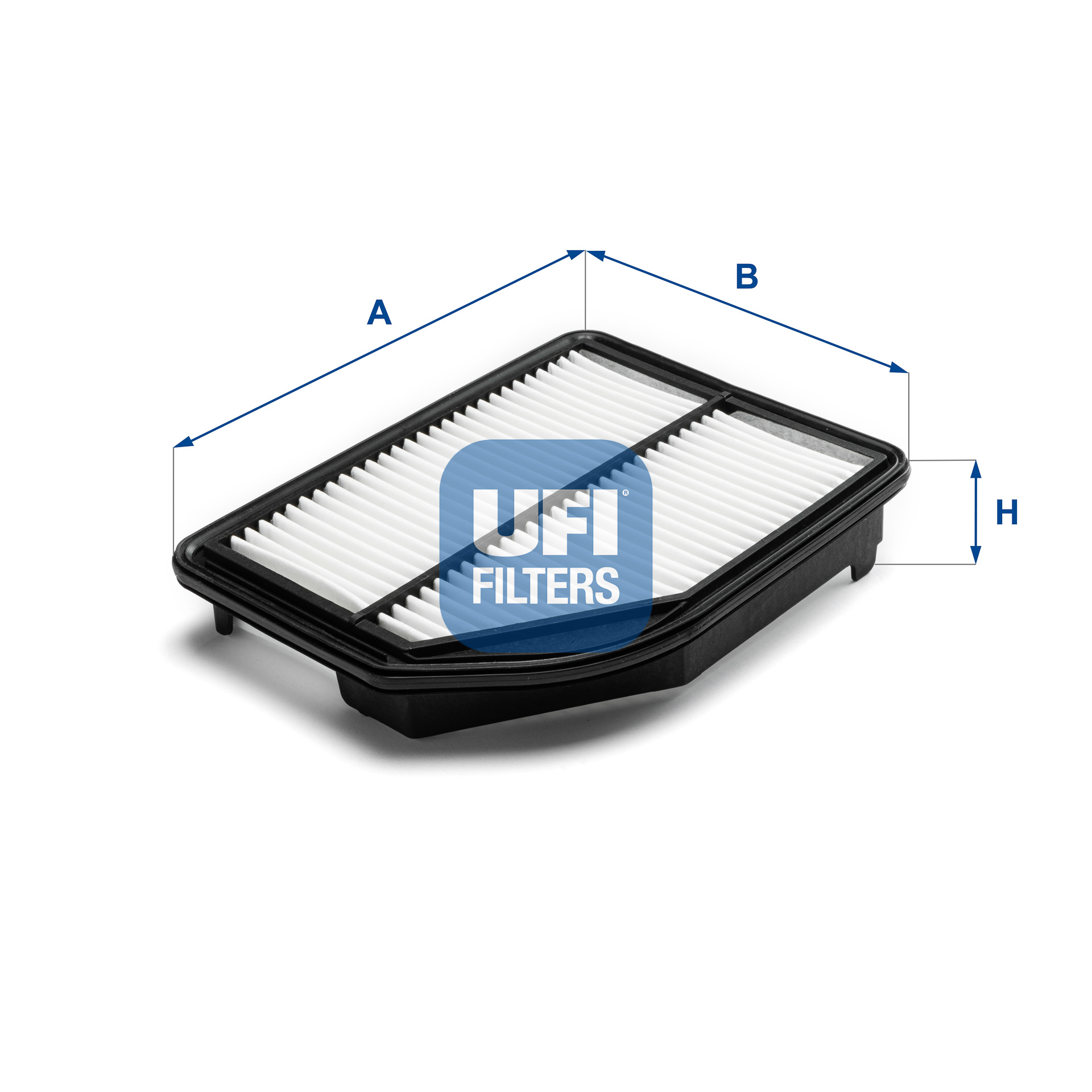 UFI Luftfilter 3052500 Filterindsats 54mm for HONDA