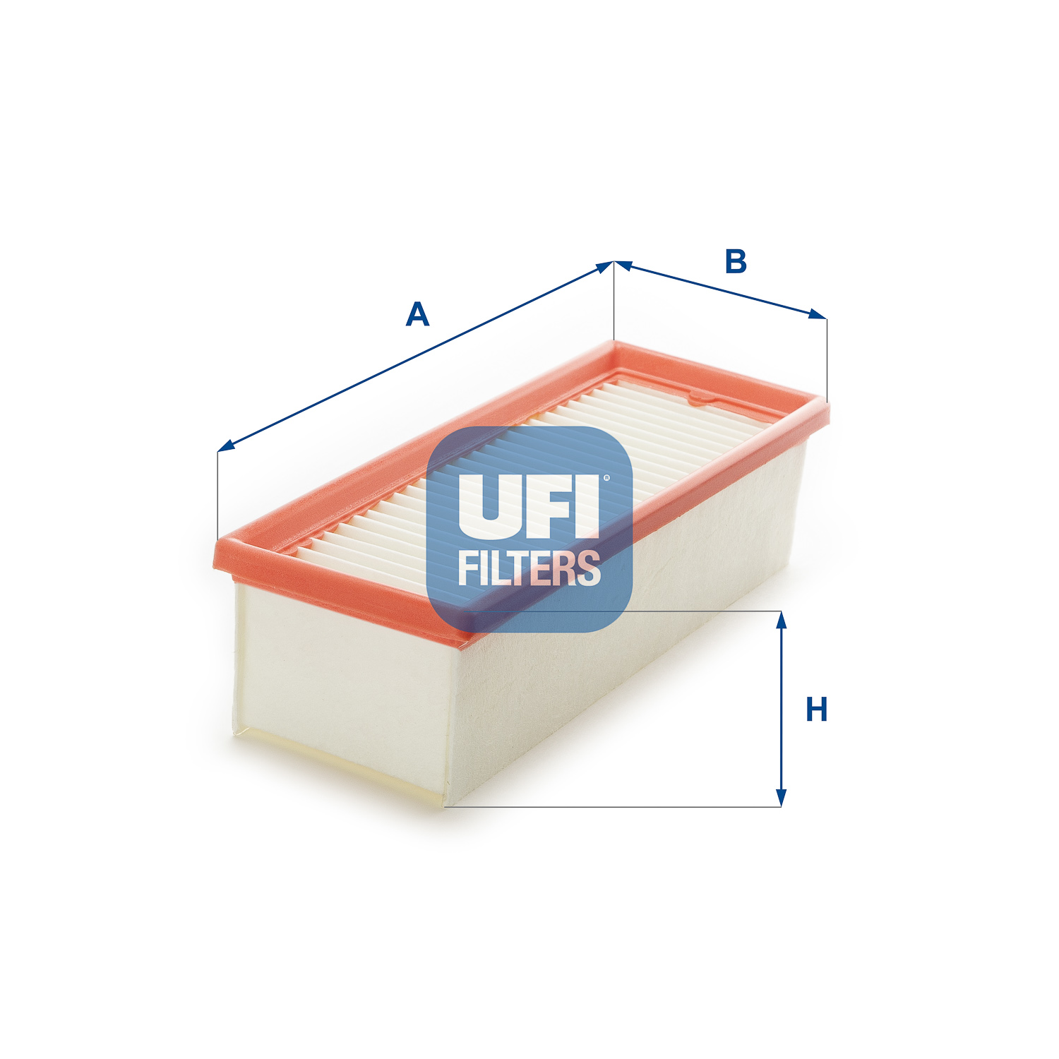 UFI Luftfilter 3054600 Filterindsats 59mm for RENAULT