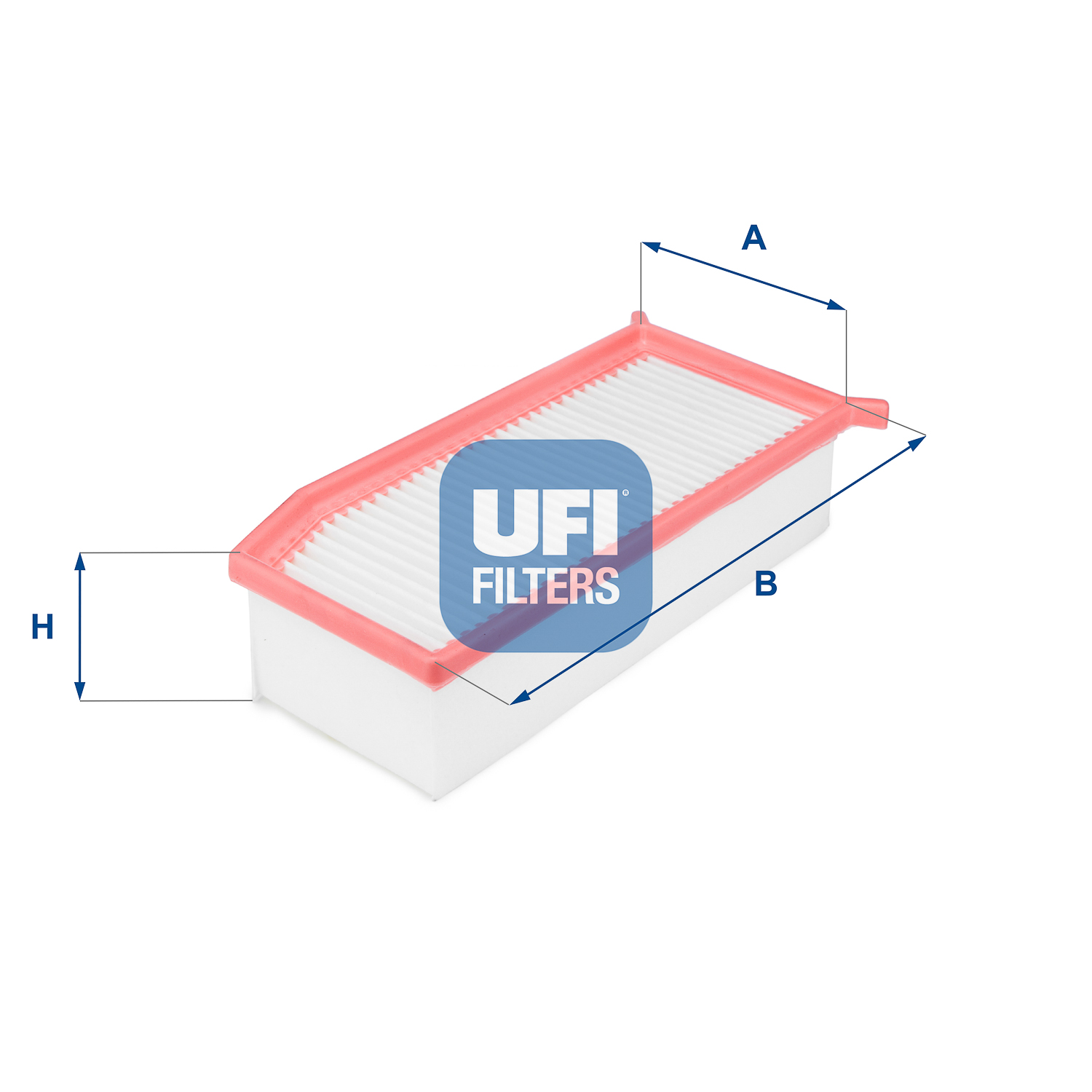 UFI Luftfilter 3054700 Filterindsats 77mm for RENAULT