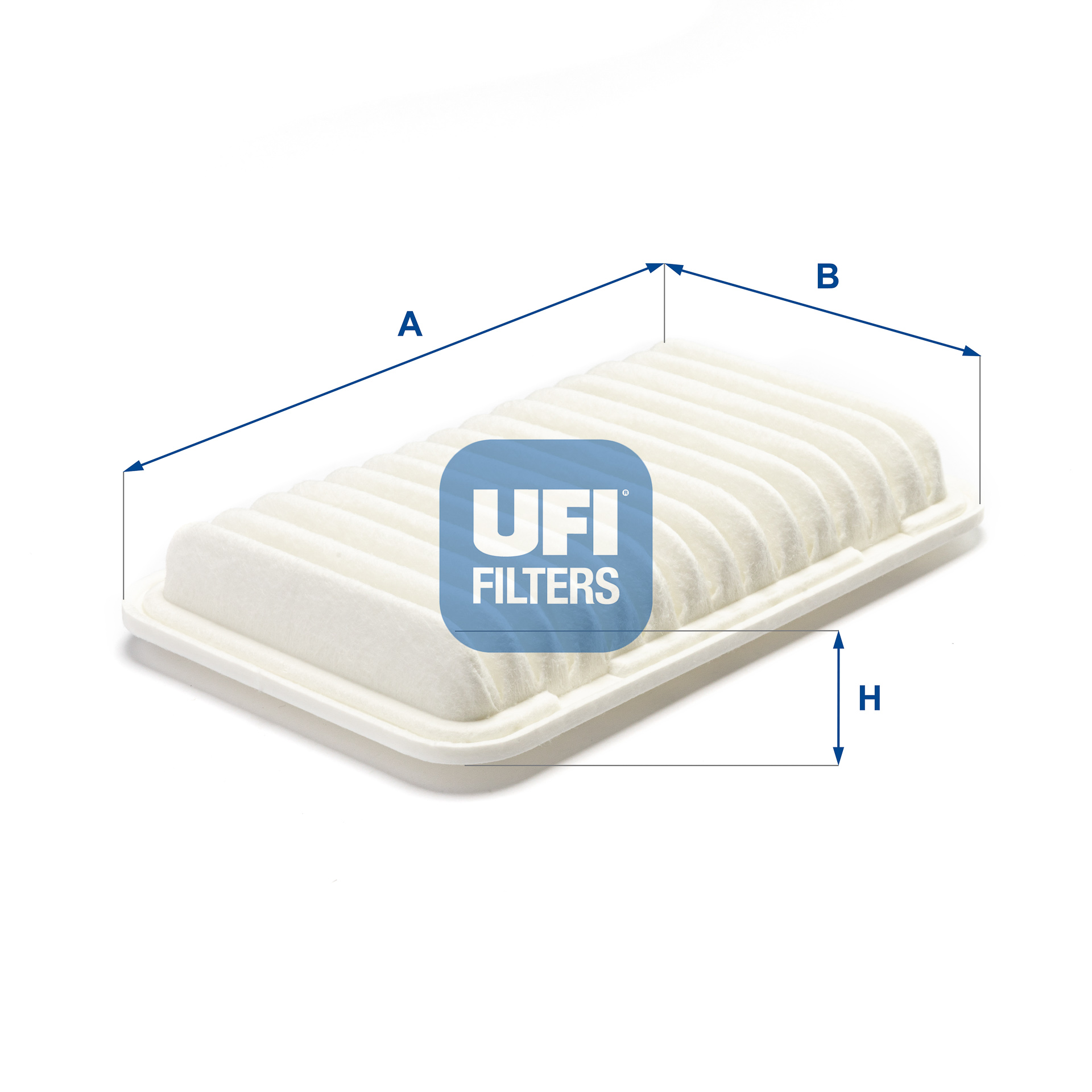 UFI Luftfilter 3055300 Filterindsats 45mm for OPEL GENERAL MOTORS SUZUKI