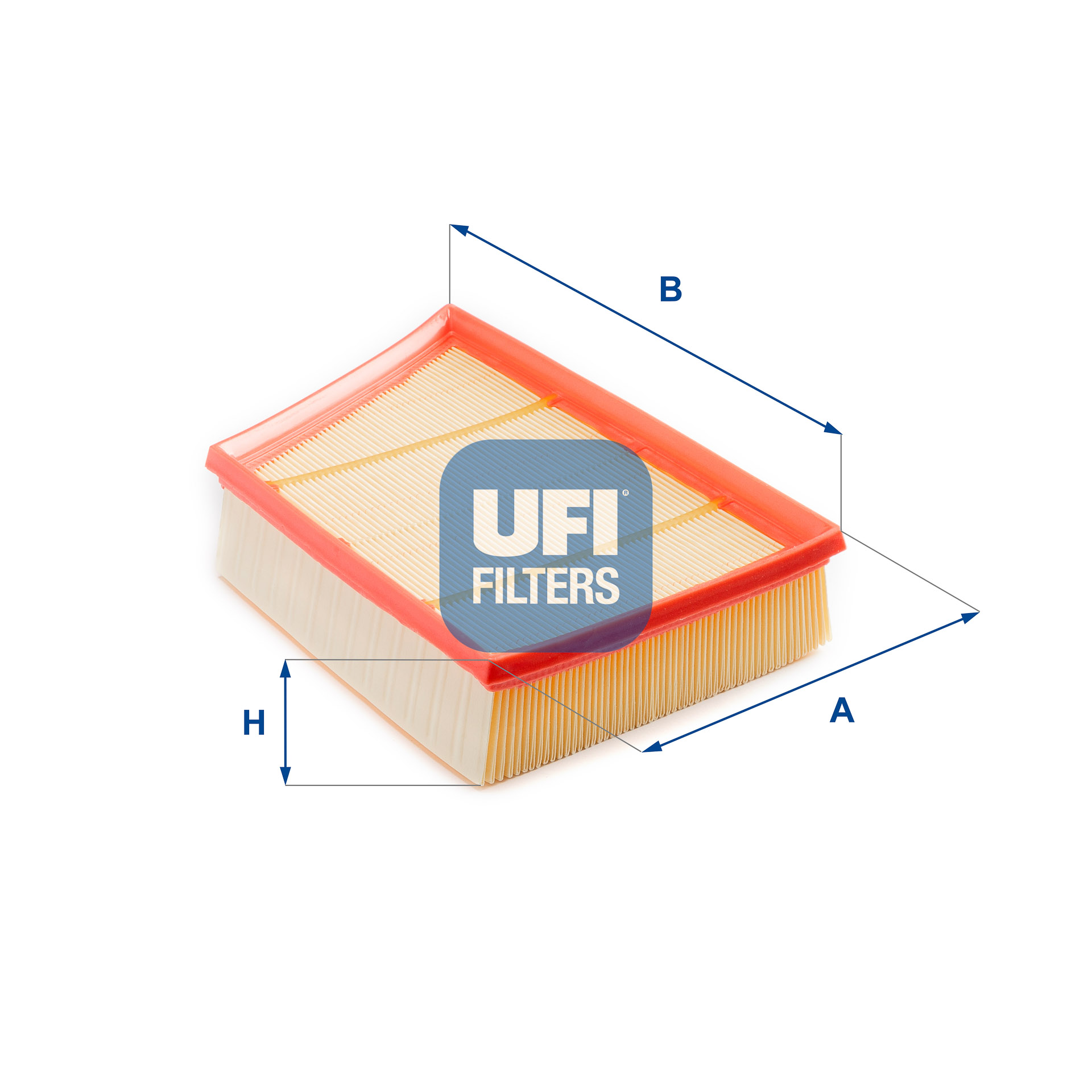 UFI Luftfilter 3055900 Filterindsats 58mm for FORD LAND ROVER