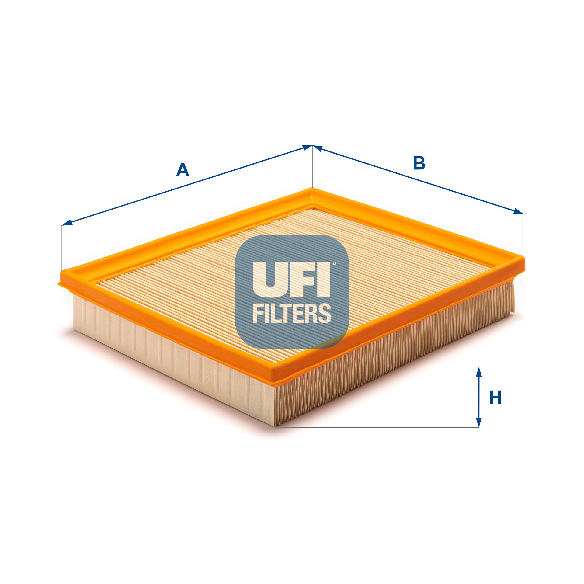 UFI Luftfilter 3055800 Filterindsats 42mm for BMW