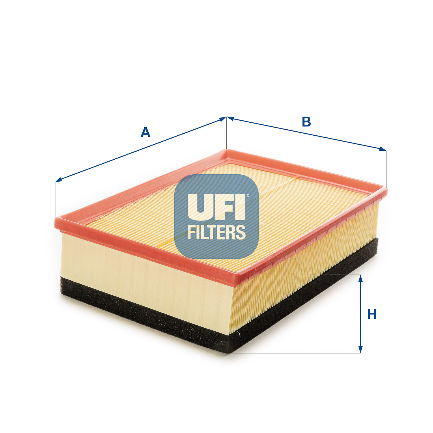 UFI Luftfilter 3055600 Filterindsats 80mm for OPEL GENERAL MOTORS NISSAN RENAULT RENAULT TRUCKS