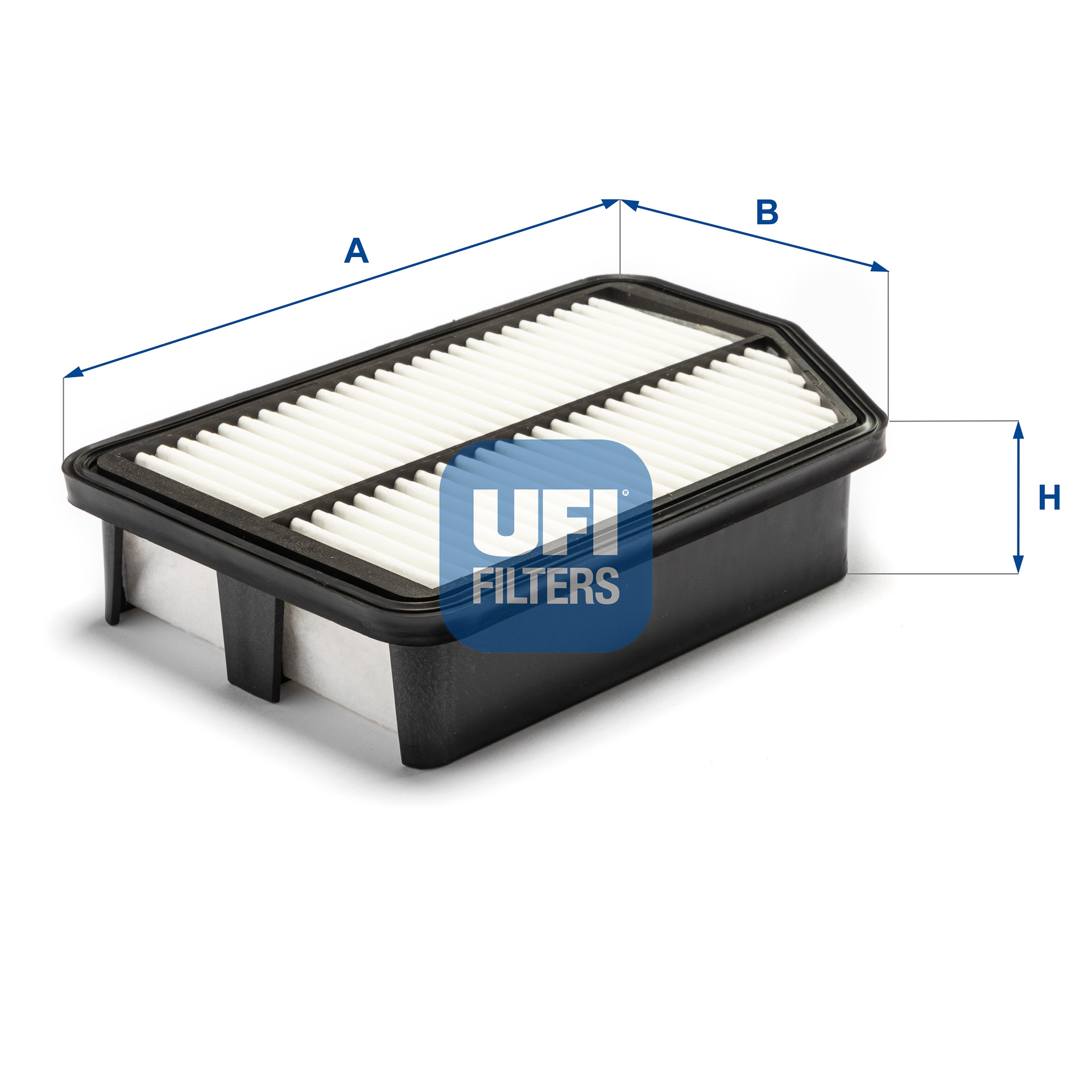 UFI Luftfilter 3057400 Filterindsats 54mm for HYUNDAI KIA