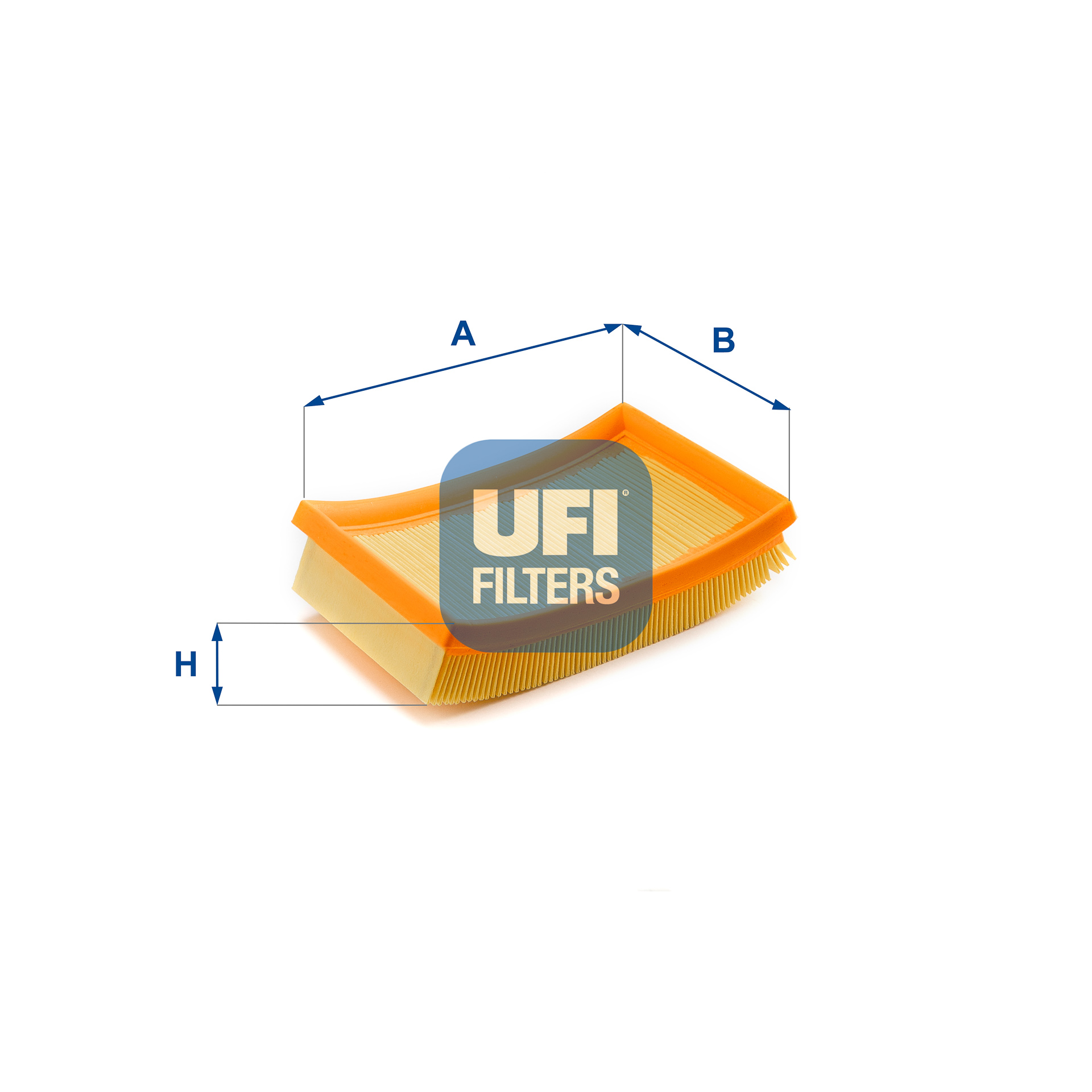 UFI Luftfilter 3060300 Filterindsats 38mm for PEUGEOT TOYOTA