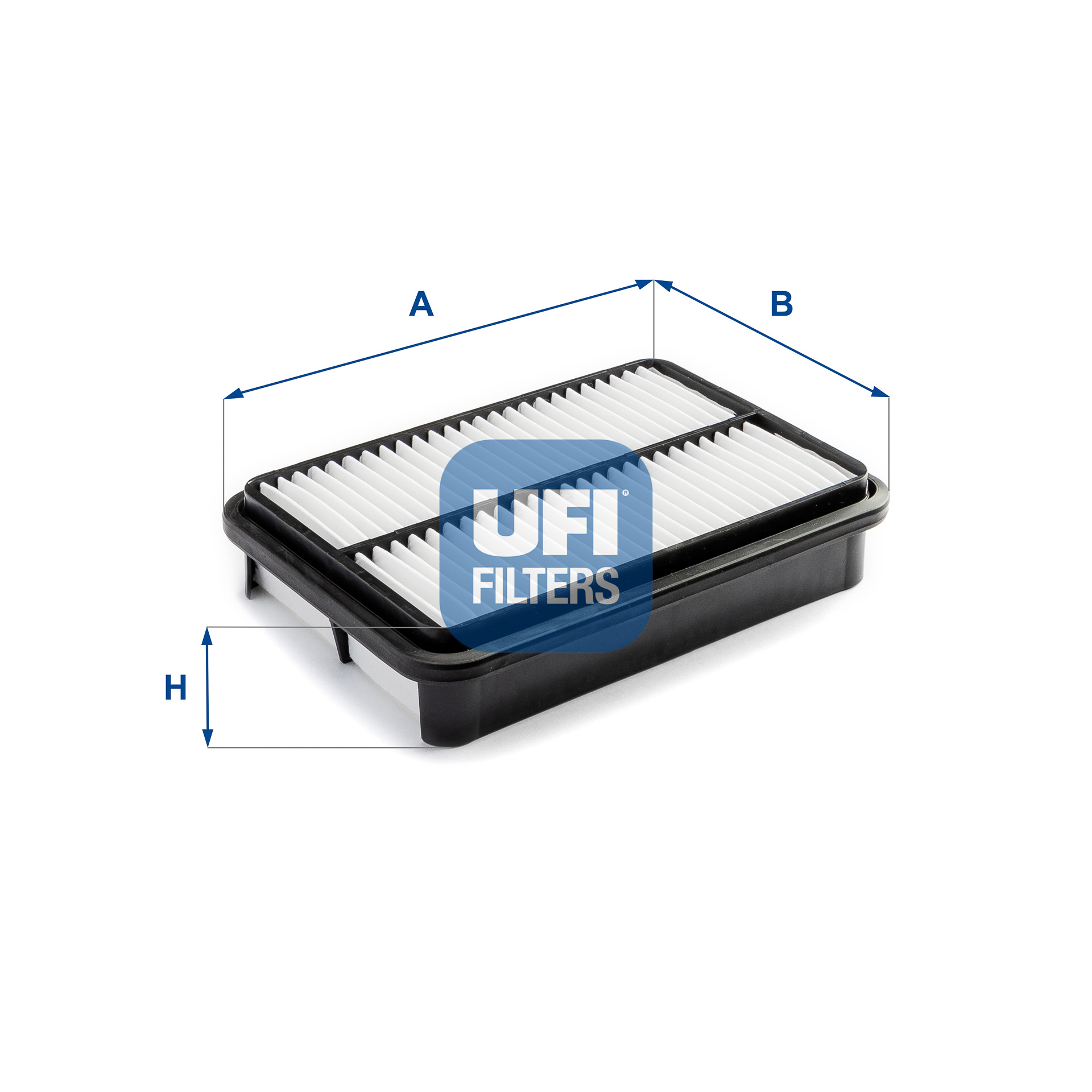 UFI Luftfilter 3060100 Filterindsats 51mm for PEUGEOT MITSUBISHI