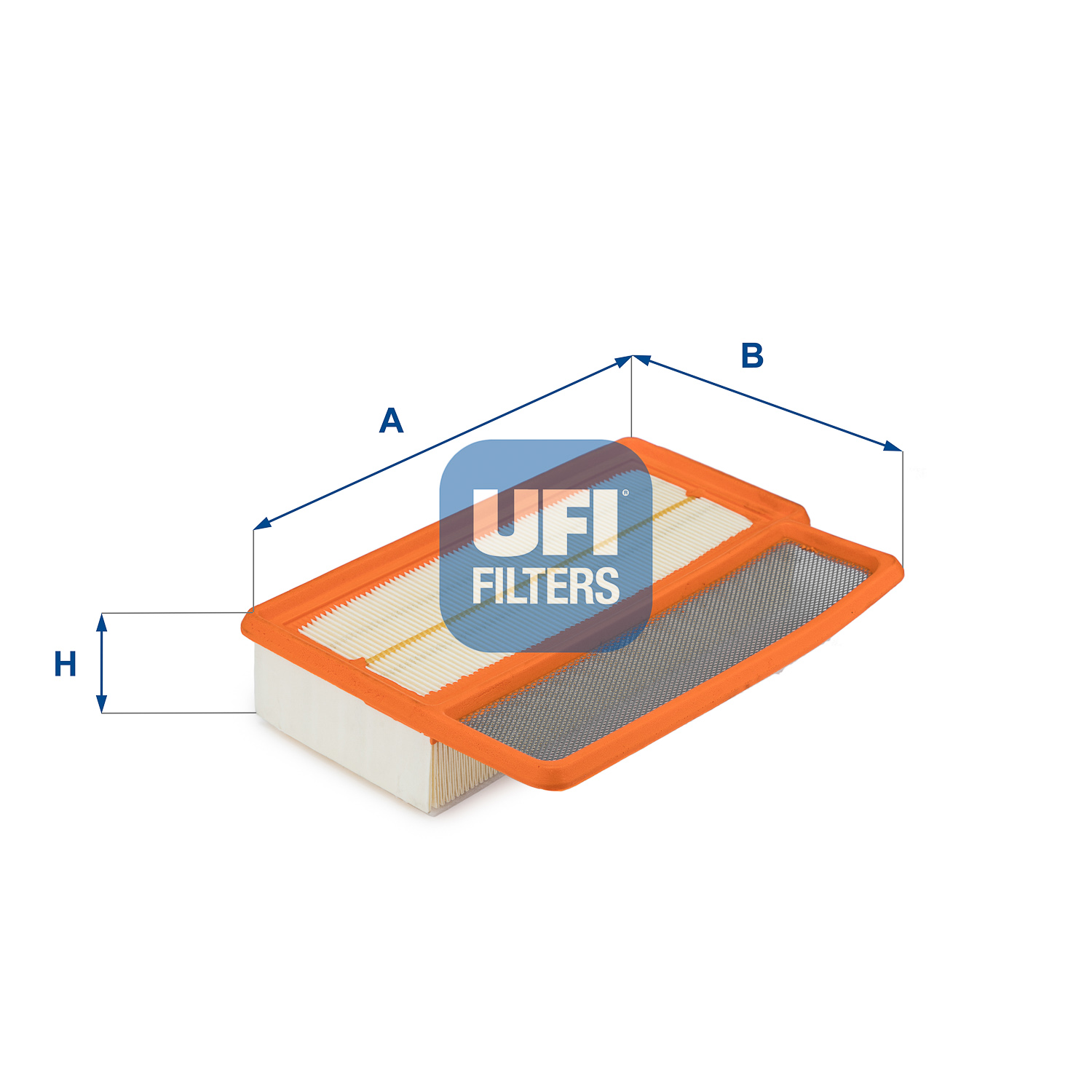 UFI Luftfilter 3060400 Filterindsats 52mm for OPEL FIAT GENERAL MOTORS