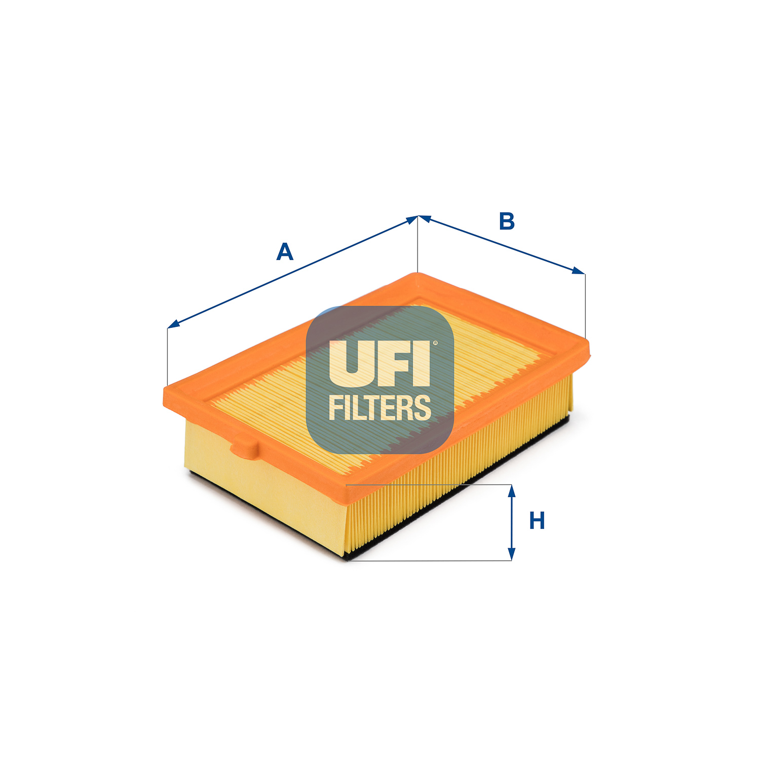 UFI Luftfilter 3060700 Filterindsats 59mm for FIAT CHRYSLER