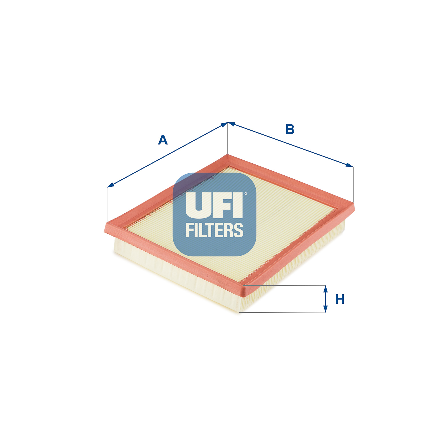 UFI Luftfilter 3062500 Filterindsats 35mm for TOYOTA