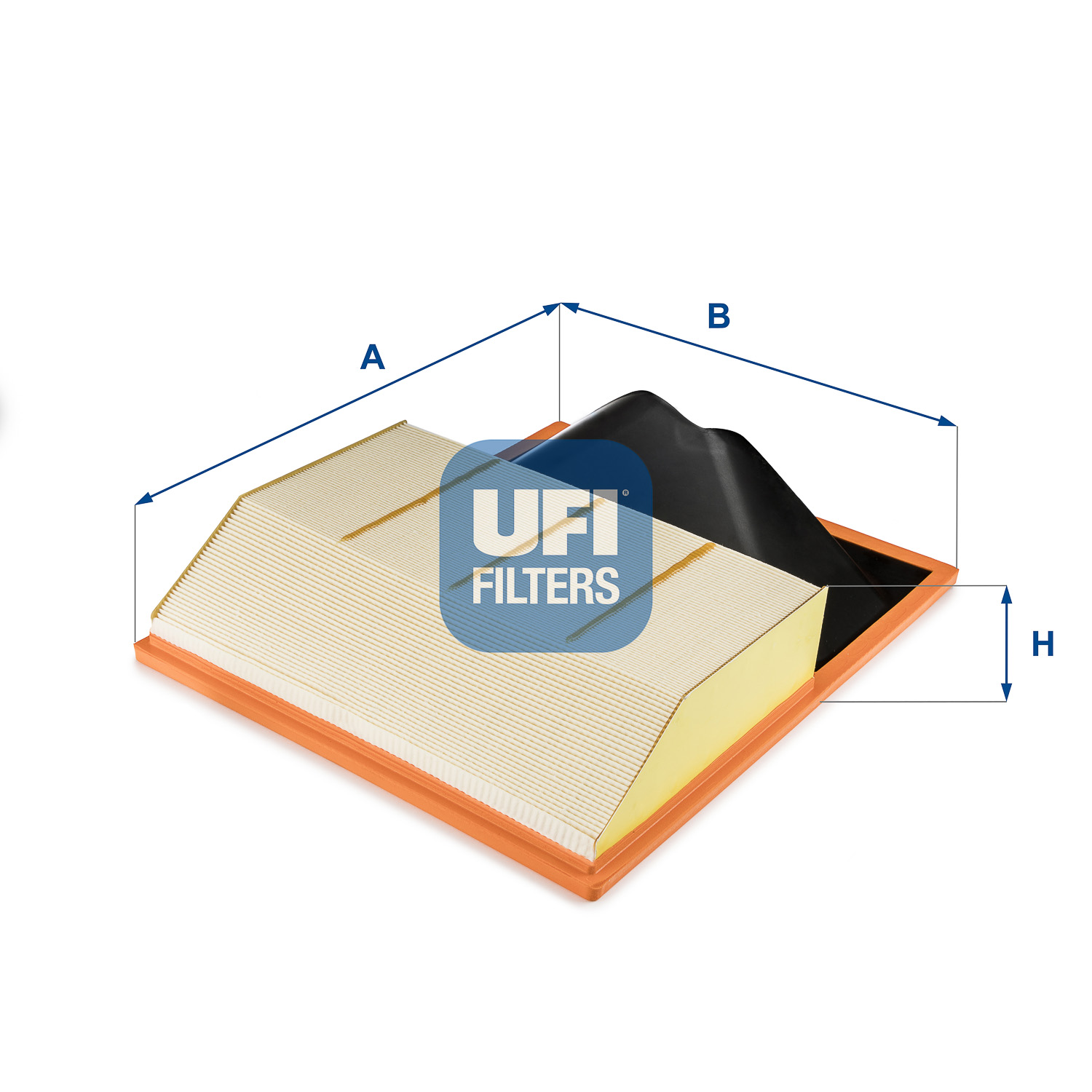 UFI Luftfilter 3063000 Filterindsats 75mm for IVECO