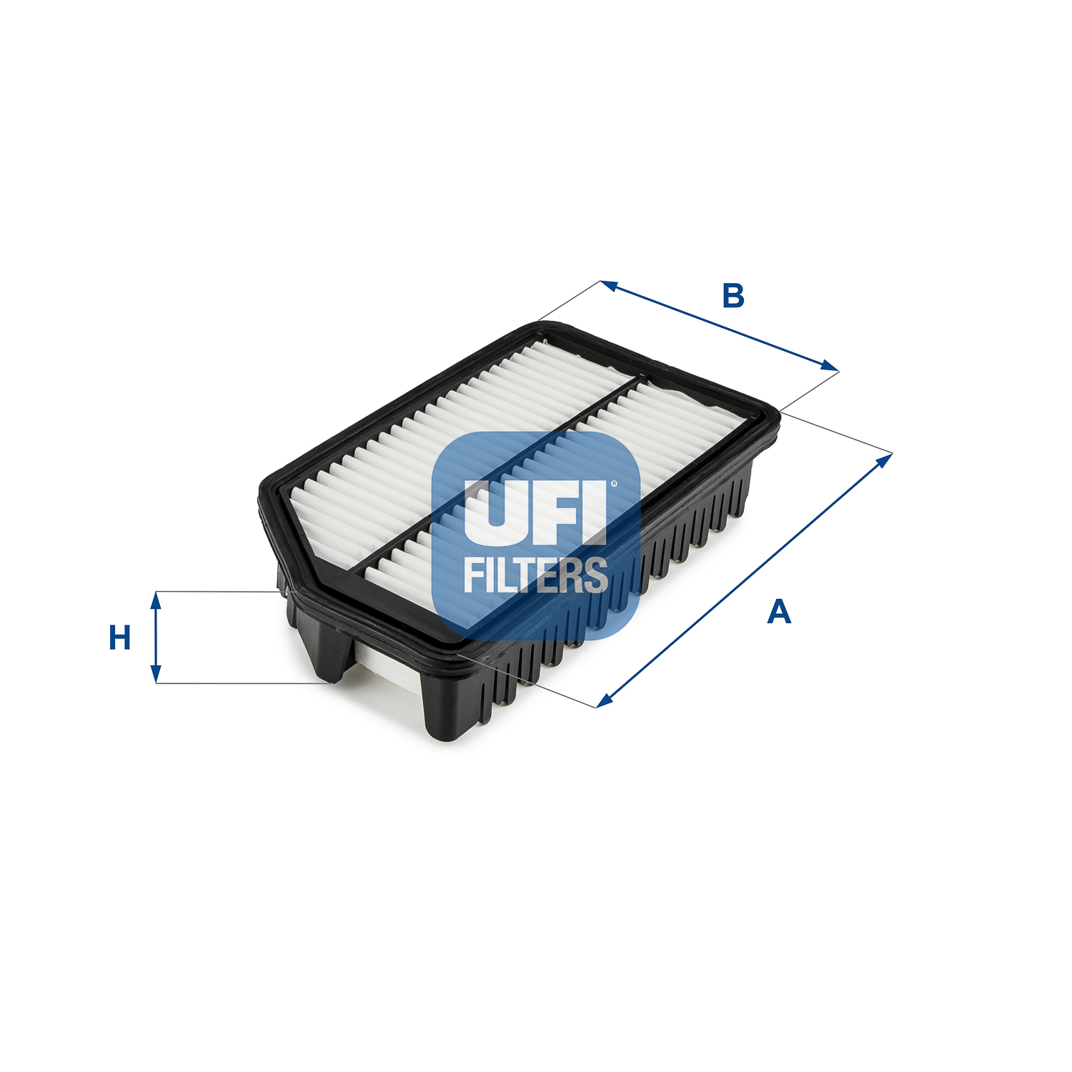 UFI Luftfilter 3063400 Filterindsats 51mm for KIA