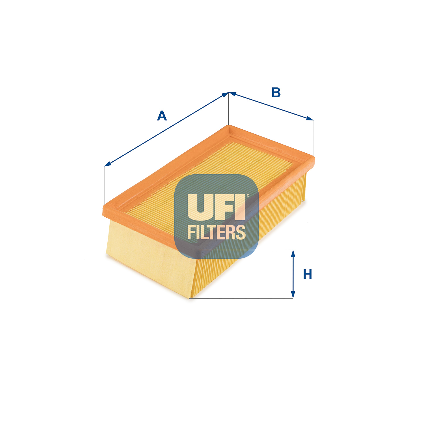 UFI Luftfilter 3063800 Filterindsats 58mm for GENERAL MOTORS PEUGEOT