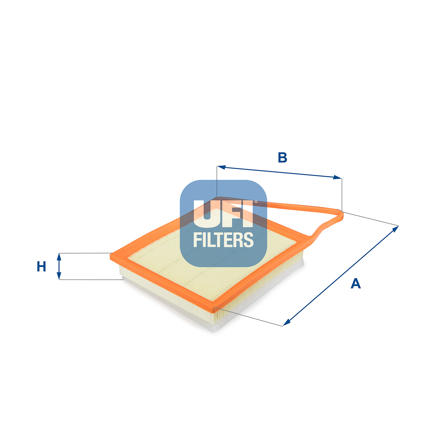 UFI Luftfilter 3064500 Filterindsats 57mm for PEUGEOT FIAT MITSUBISHI TOYOTA