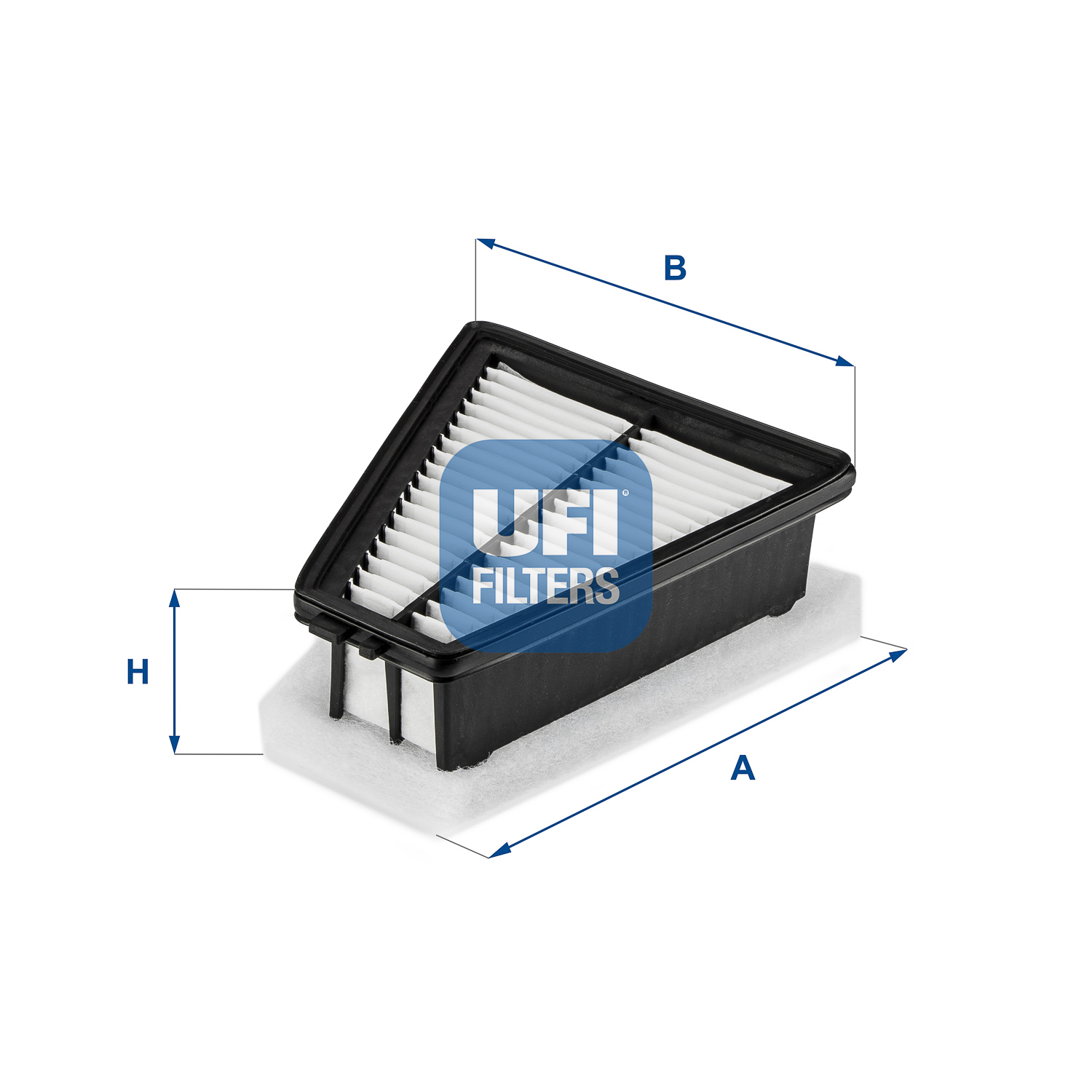 UFI Luftfilter 3065400 Filterindsats 71mm for RENAULT