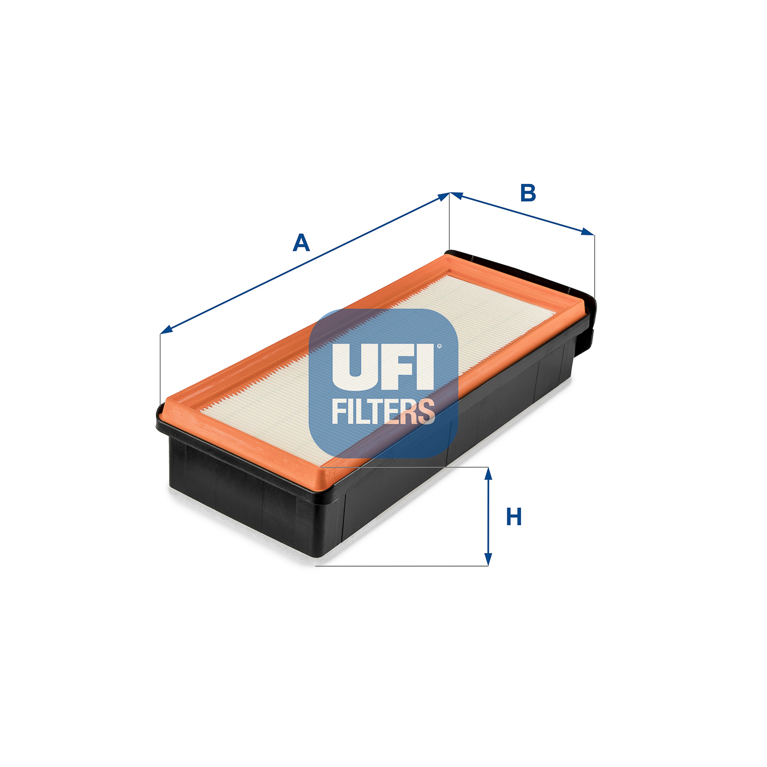 UFI Luftfilter 3065500 Filterindsats 81mm for BMW