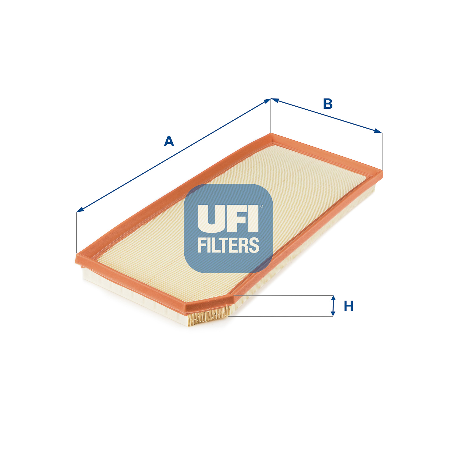 UFI Luftfilter 3065700 Filterindsats 37mm for VAG