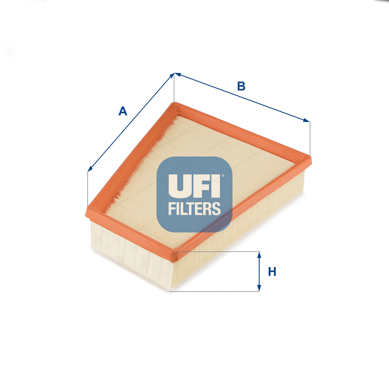 UFI Luftfilter 3066300 Filterindsats 53mm for RENAULT