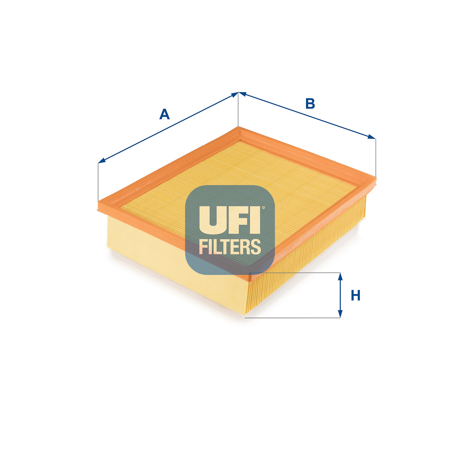 UFI Luftfilter 3066400 Filterindsats 70mm for OPEL GENERAL MOTORS FIAT RENAULT