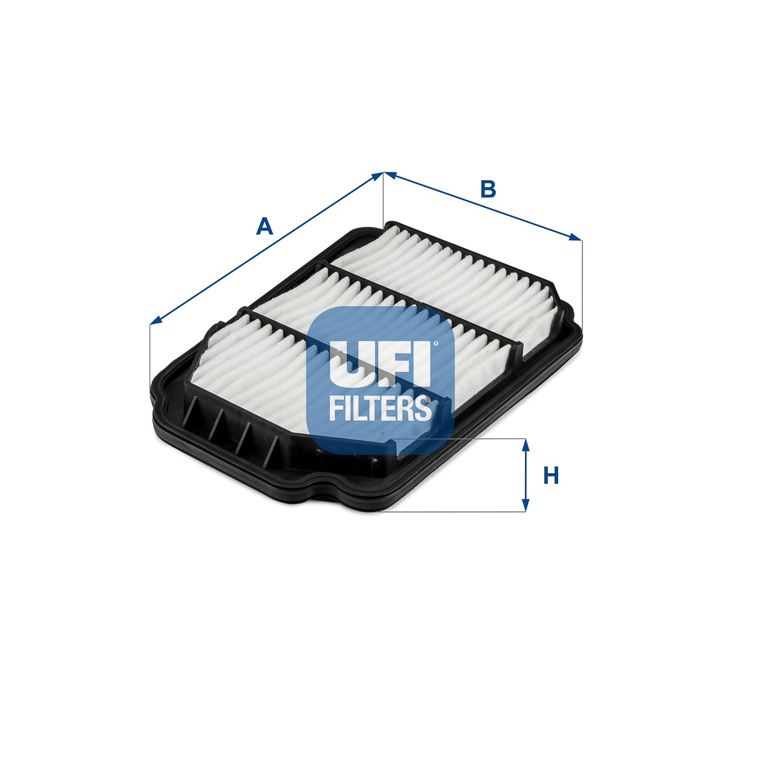 UFI Luftfilter 3067600 Filterindsats 42mm for GENERAL MOTORS