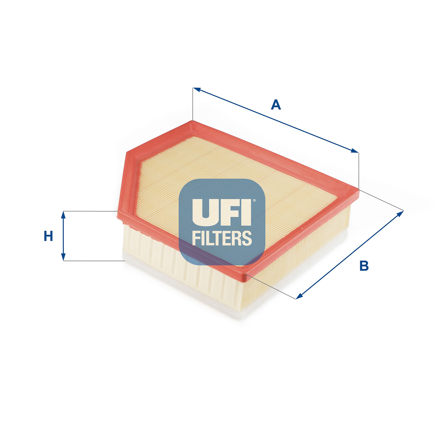 UFI Luftfilter 3068600 Filterindsats 60mm for VOLVO