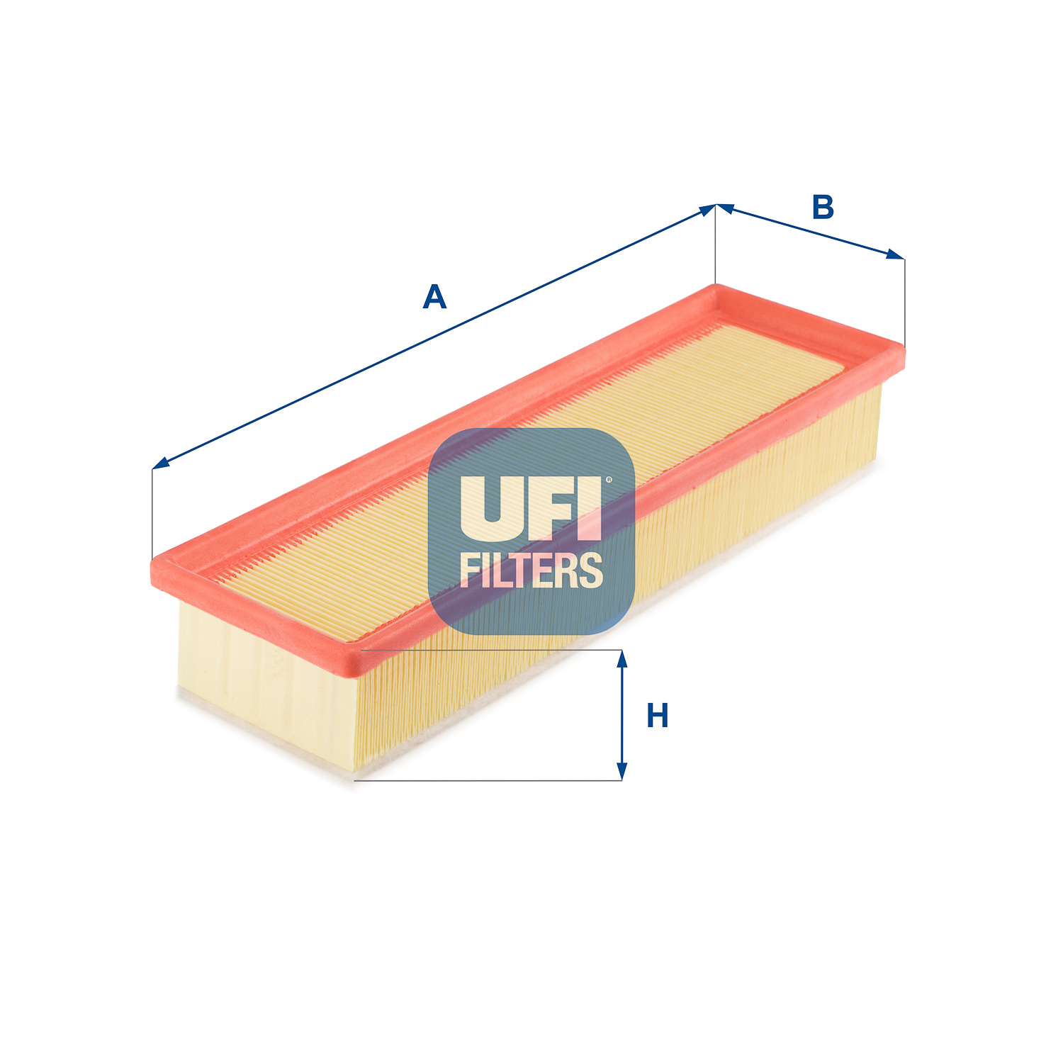 UFI Luftfilter 3068800 Filterindsats 60mm for RENAULT