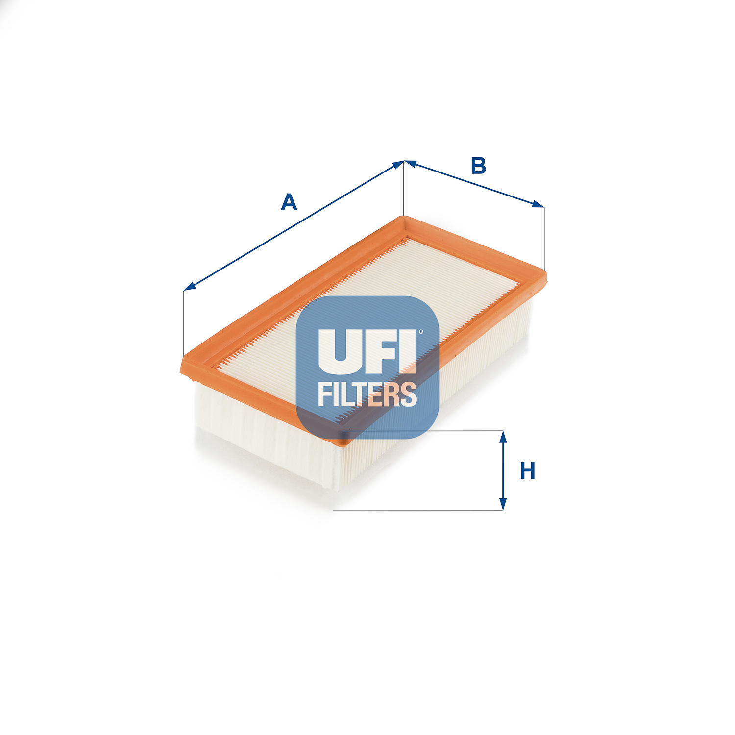 UFI Luftfilter 3069300 Filterindsats 60mm for PEUGEOT TOYOTA