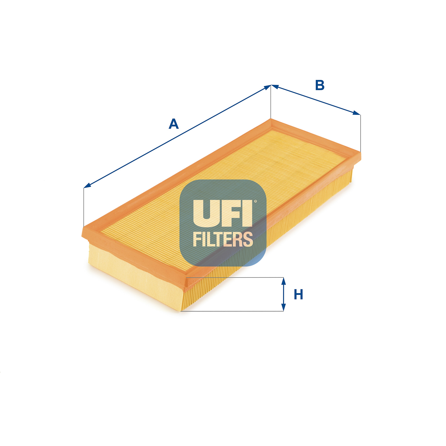 UFI Luftfilter 3071800 Filterindsats 44mm for GENERAL MOTORS PEUGEOT