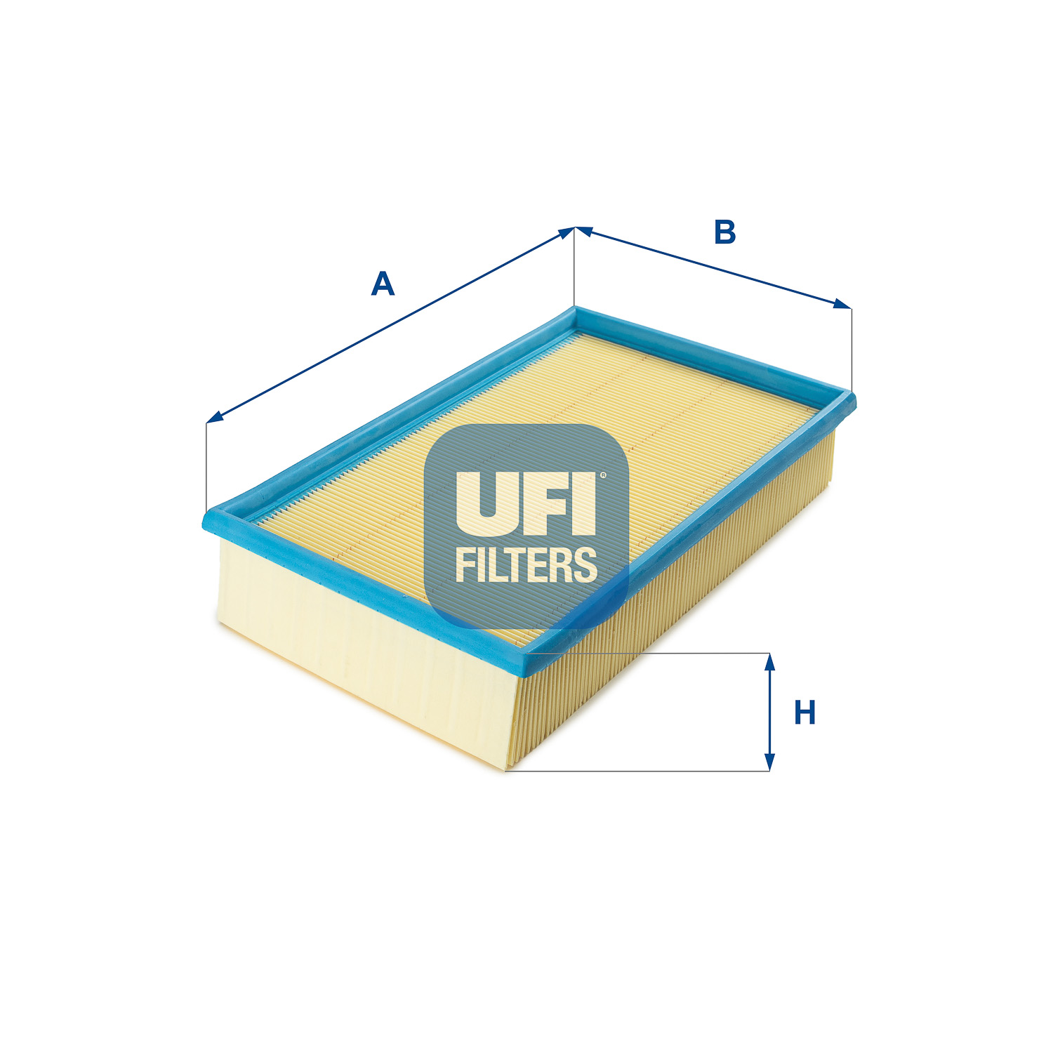 UFI Luftfilter 3077700 Filterindsats 35mm for BMW