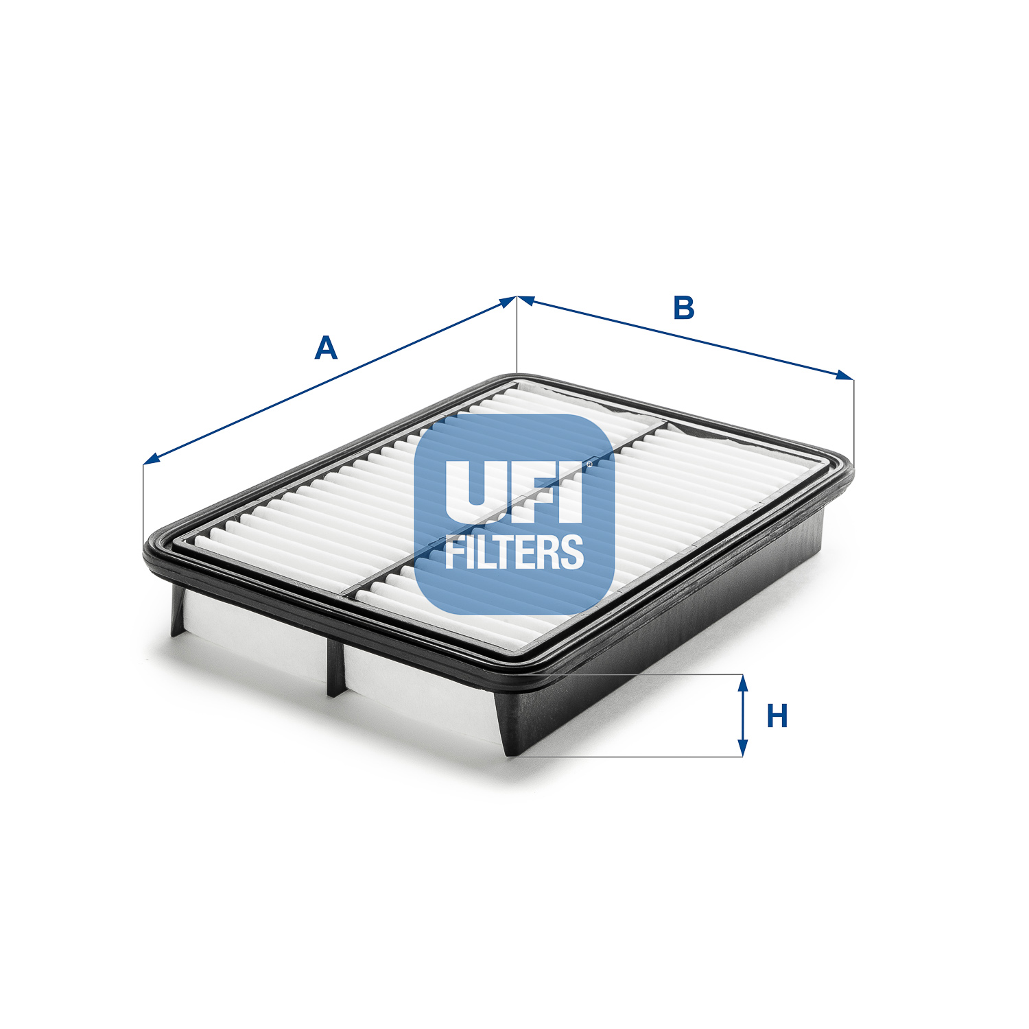 UFI Luftfilter 3077900 Filterindsats 41mm for MAZDA