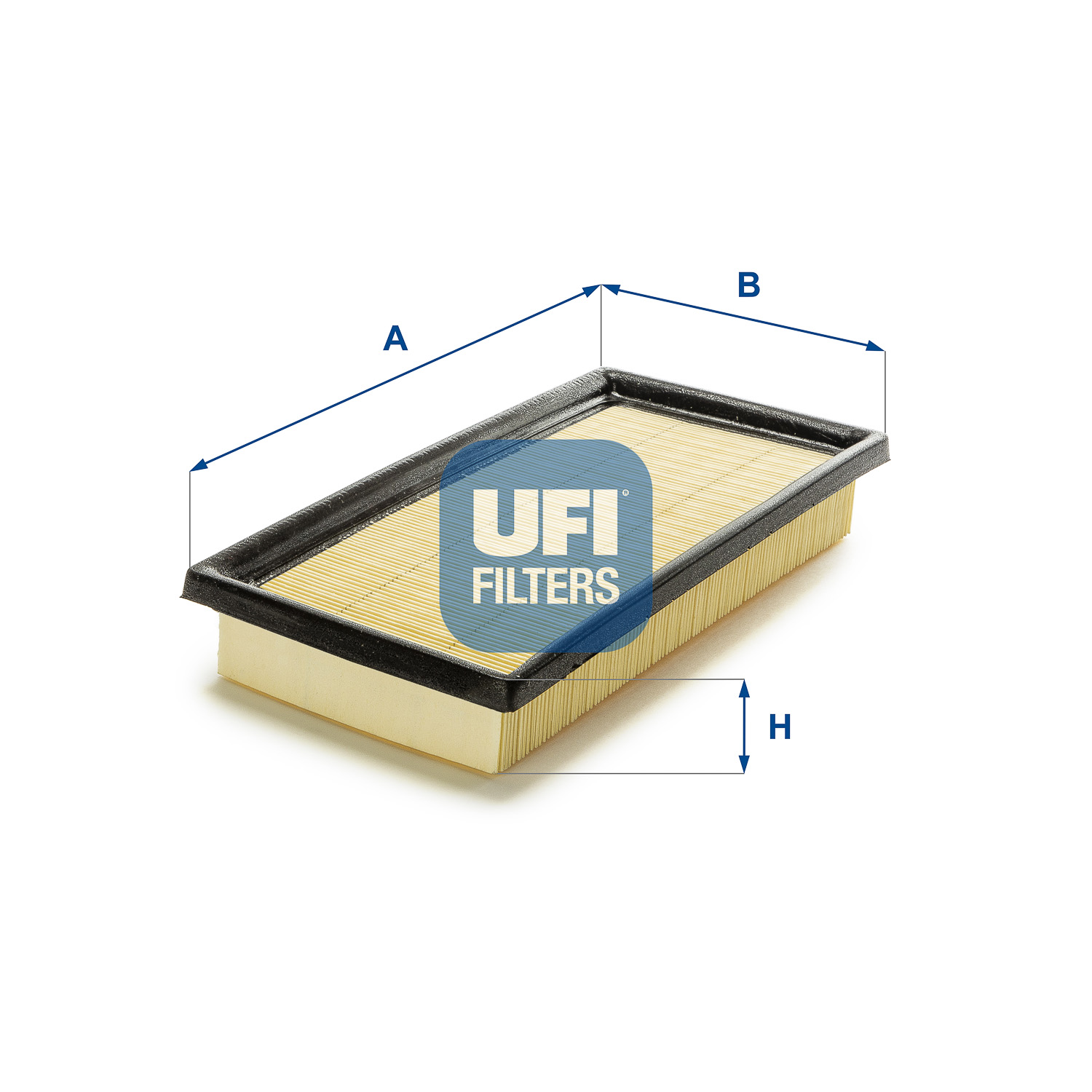 UFI Luftfilter 3078100 Filterindsats 35mm for MITSUBISHI TOYOTA