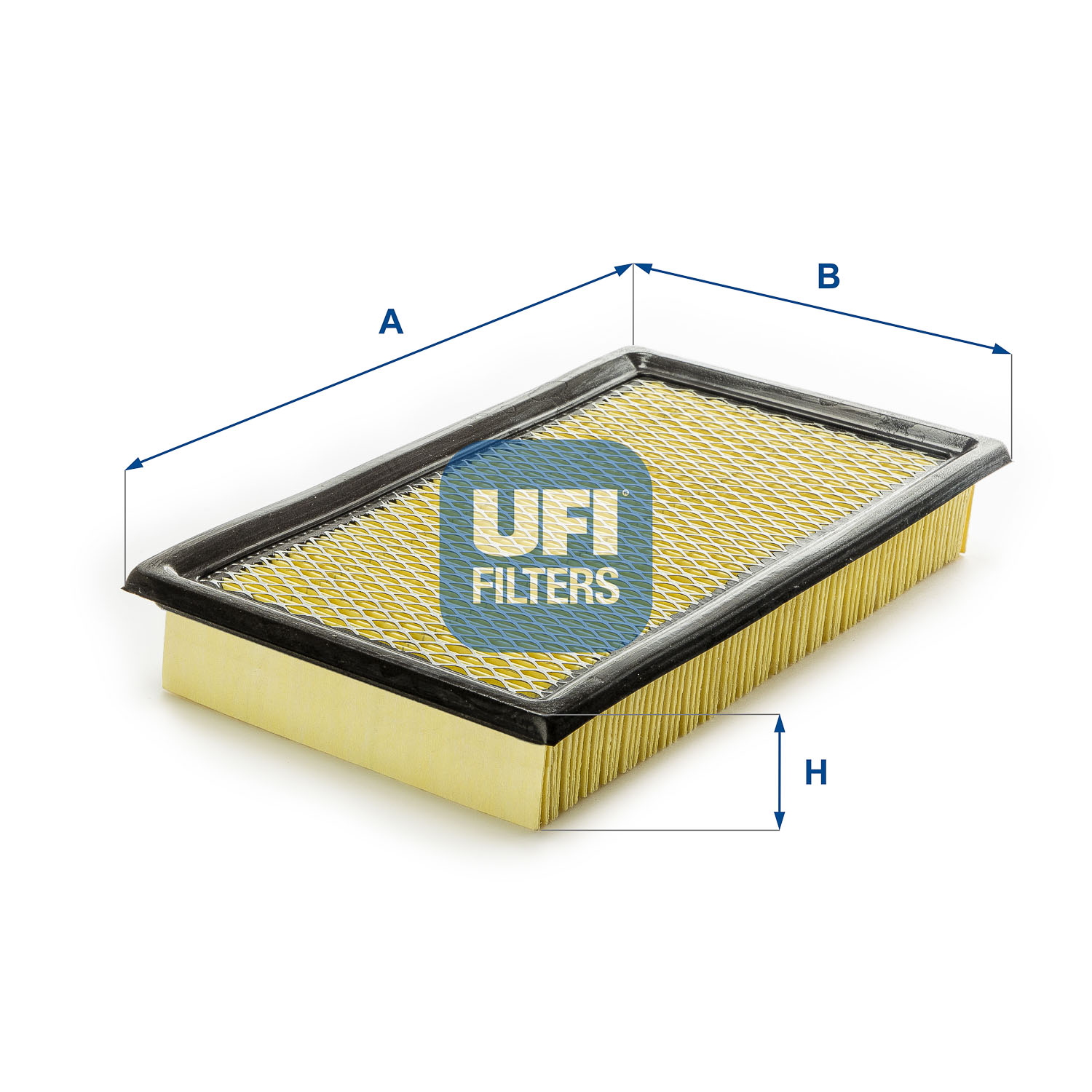UFI Luftfilter 3078600 Filterindsats 45mm for FORD MAZDA