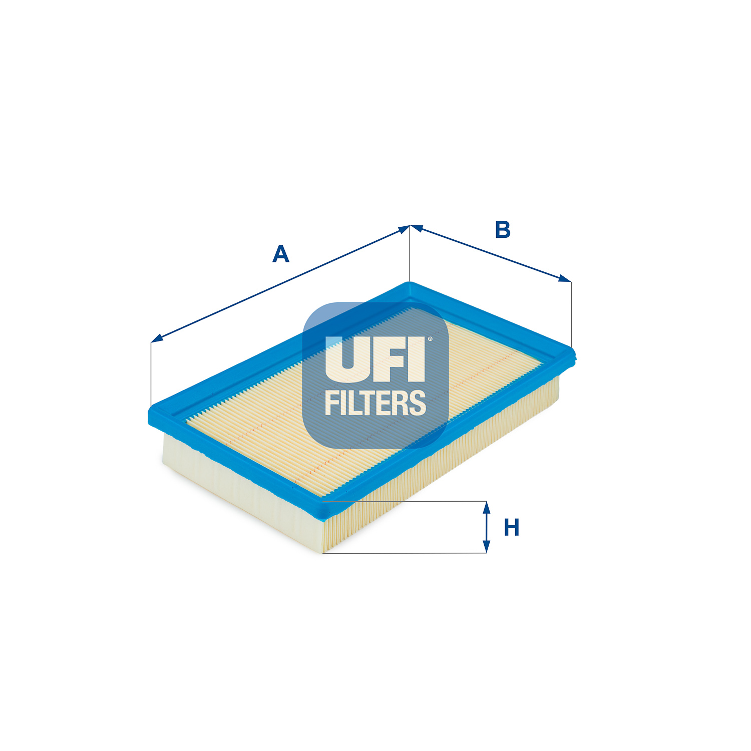 UFI Luftfilter 3085800 Filterindsats 37mm for FIAT FORD GENERAL MOTORS