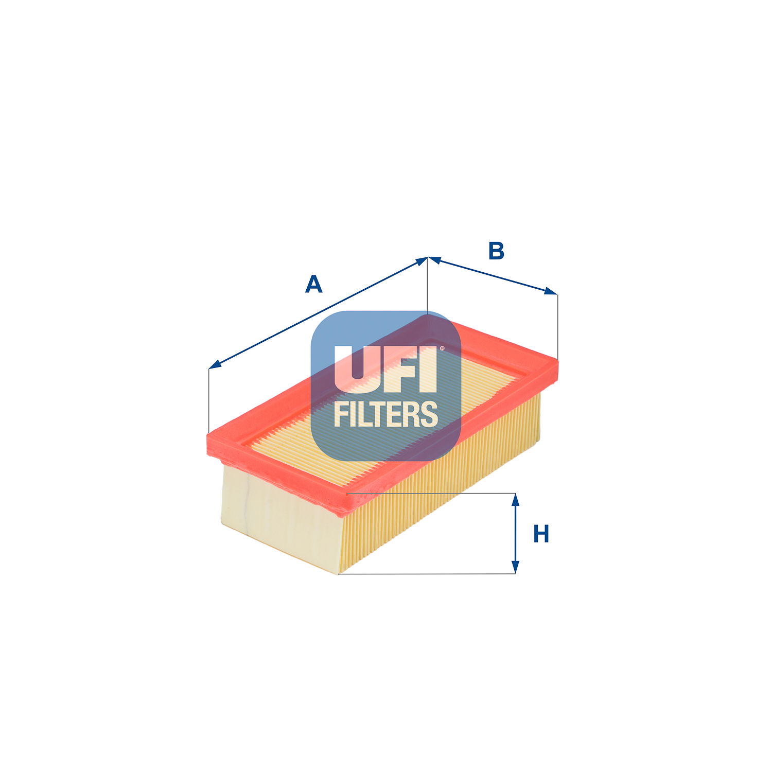UFI Luftfilter 3089400 Filterindsats 49mm for GILERA FORD FIAT CITROËN