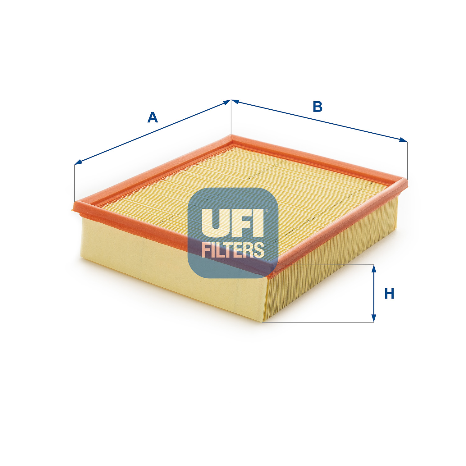 UFI Luftfilter 3094400 Filterindsats 57mm for OPEL FORD GENERAL MOTORS VAUXHALL