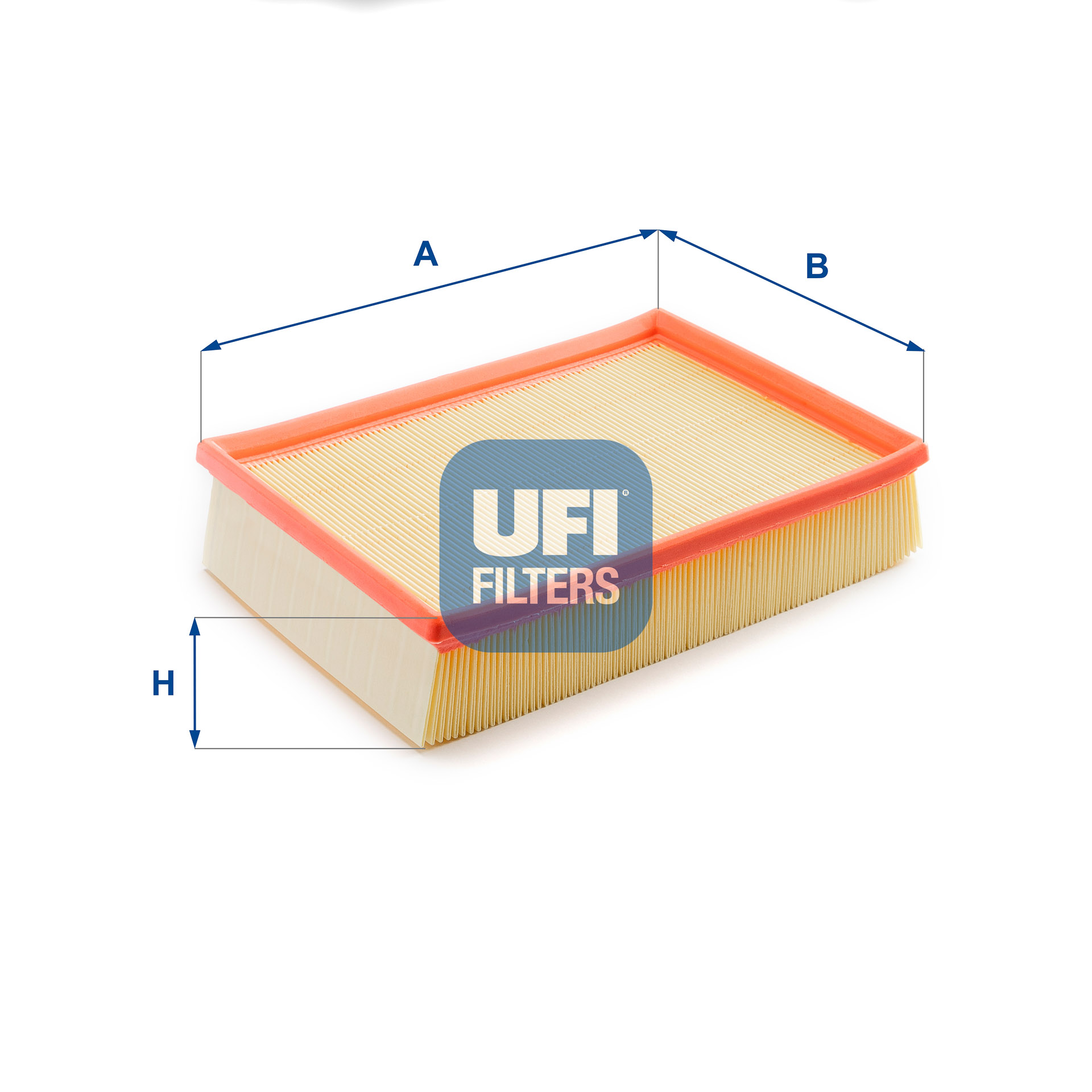 UFI Luftfilter 3098100 Filterindsats 57mm for FORD CITROËN