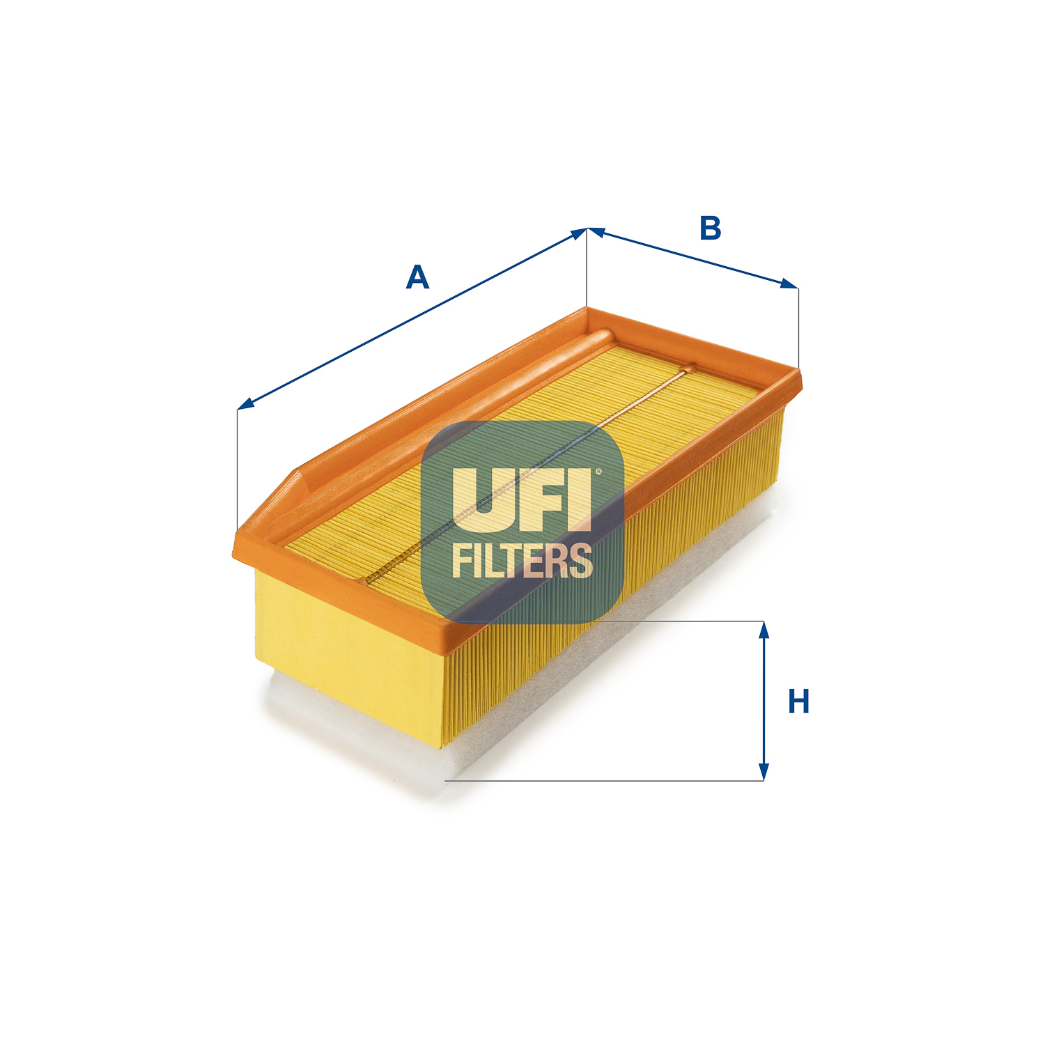 UFI Luftfilter 30a1600 Filterindsats 79mm for RENAULT NISSAN