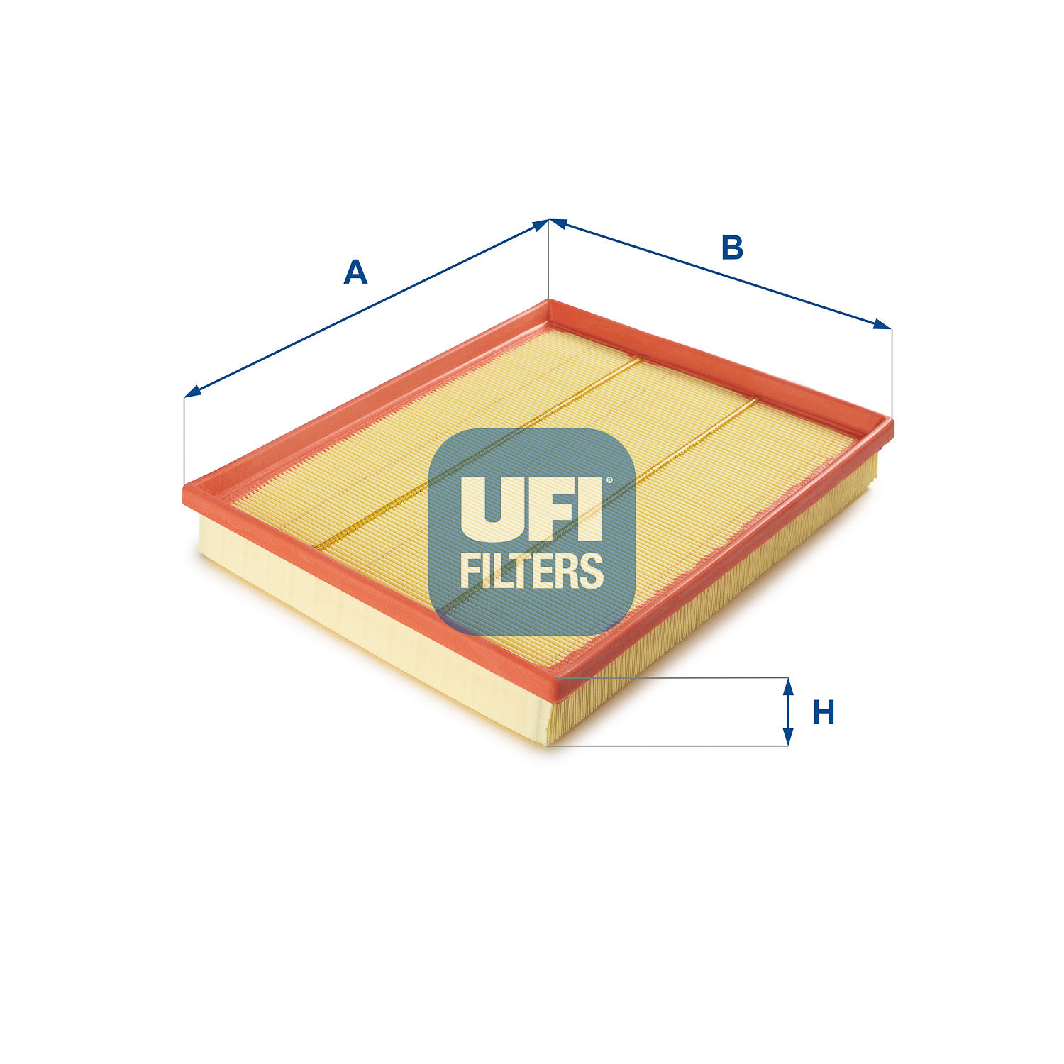 UFI Luftfilter 30a1700 Filterindsats 35mm for FORD RENAULT TRUCKS