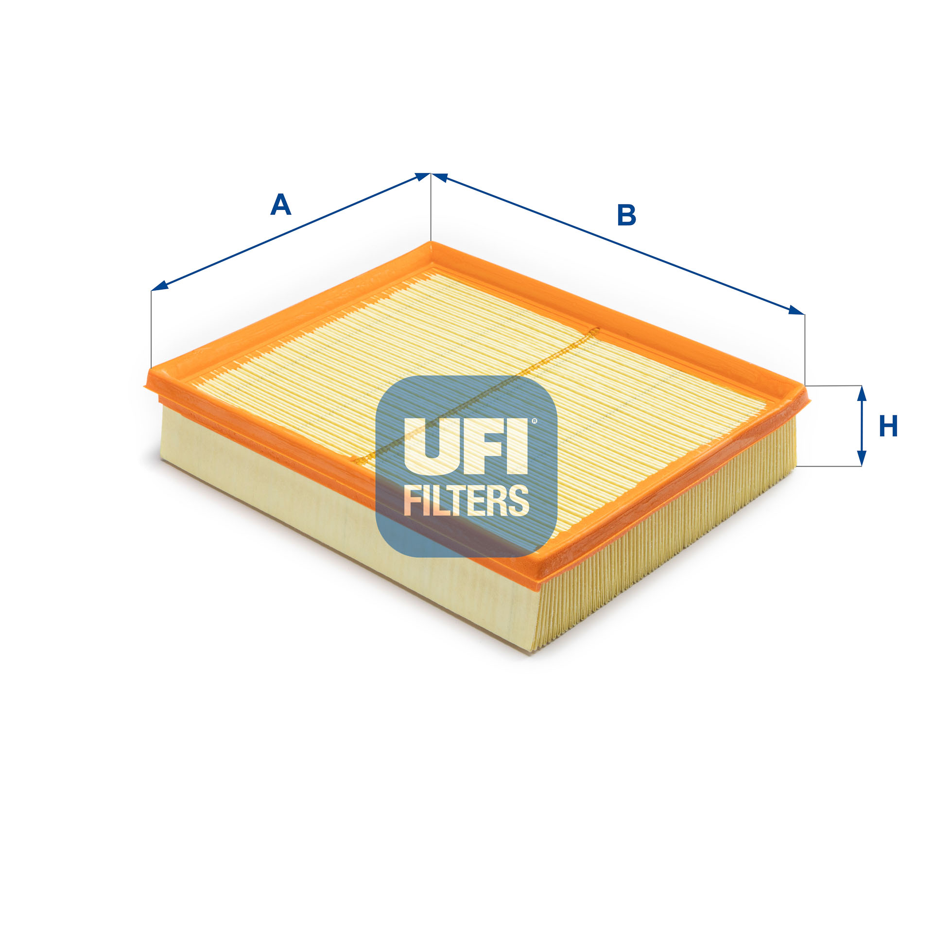 UFI Luftfilter 30a5900 Filterindsats 50mm for MERCEDES-BENZ RENAULT NISSAN