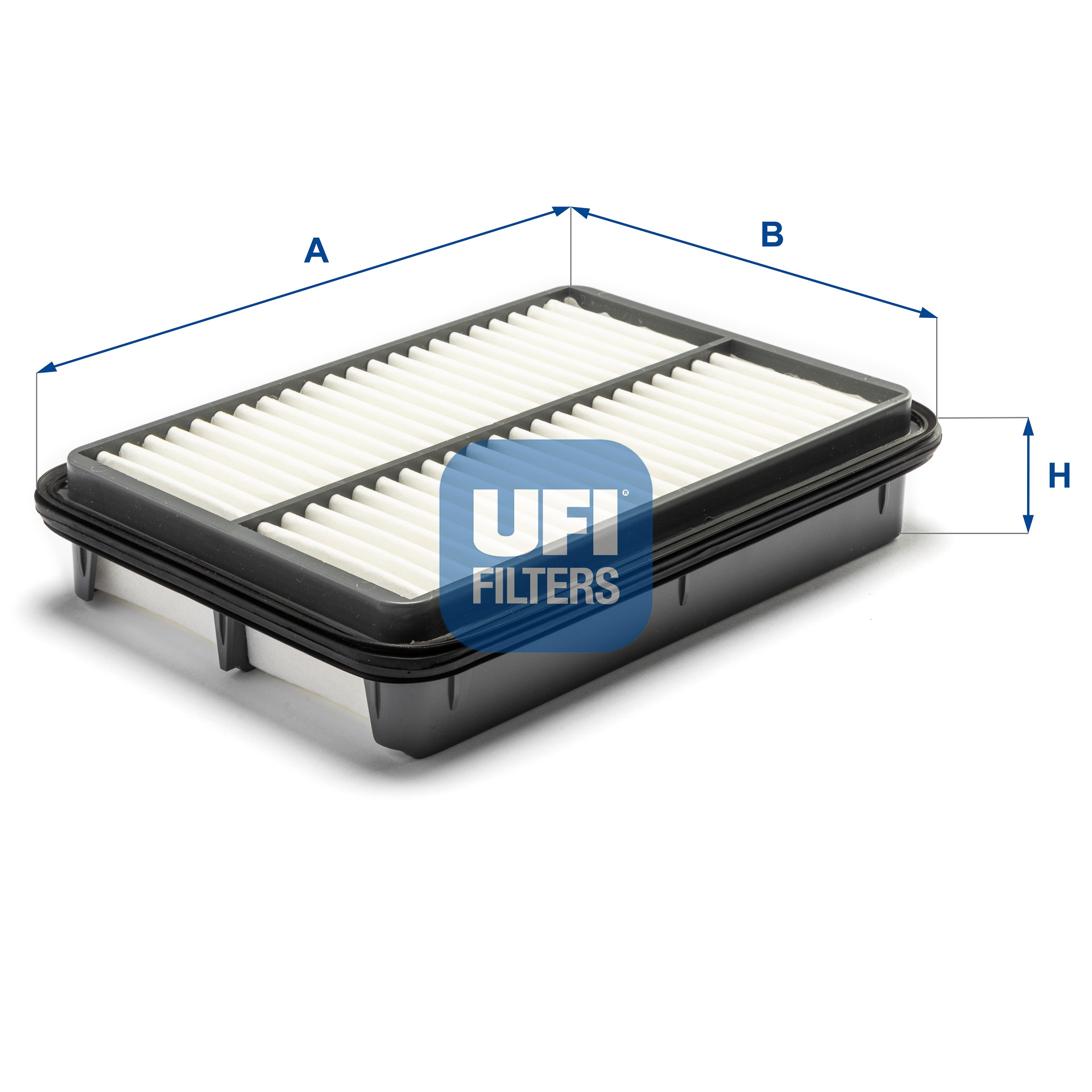 UFI Luftfilter 3017400 Filterindsats 50mm for HYUNDAI