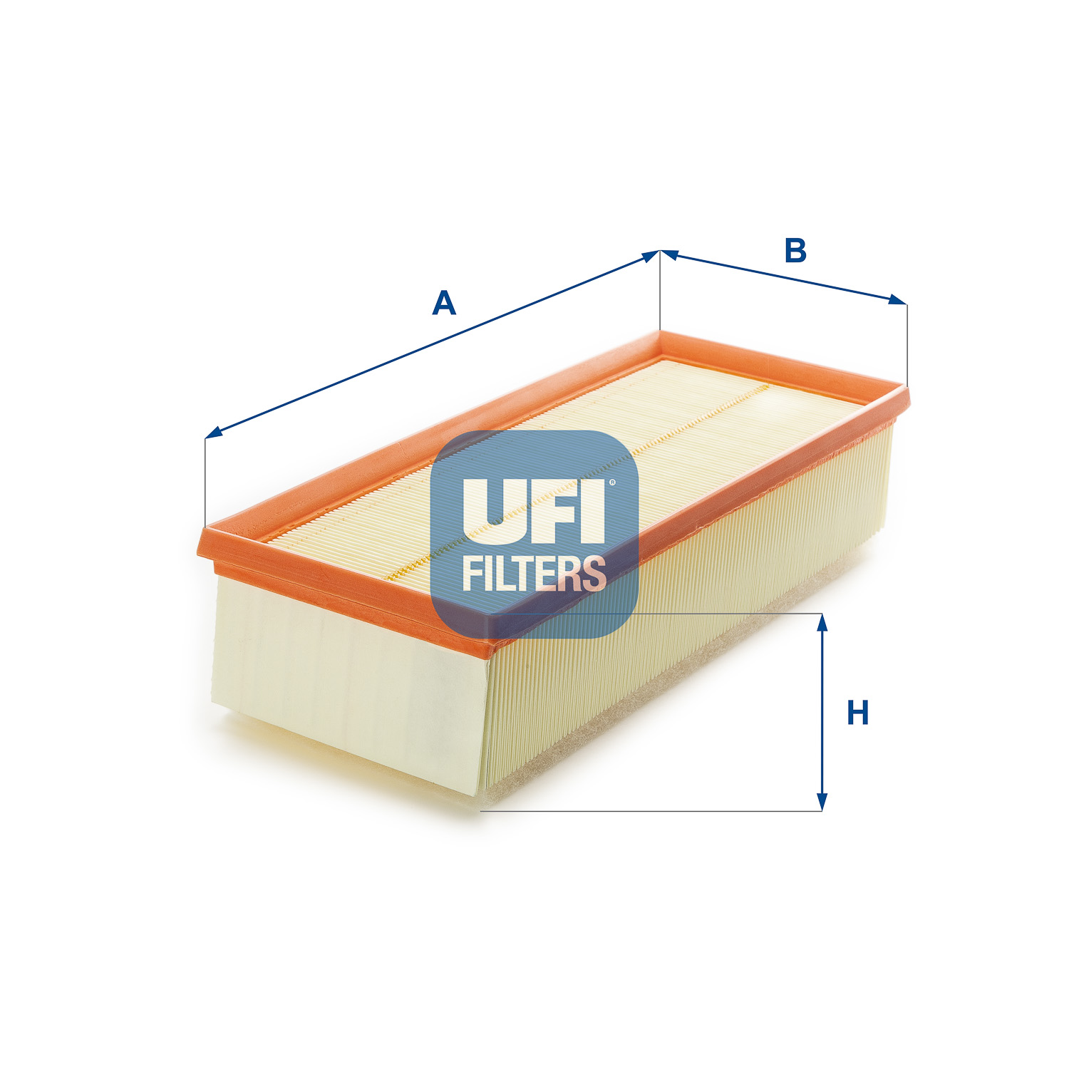 UFI Luftfilter 3037000 Filterindsats 70mm for VAG