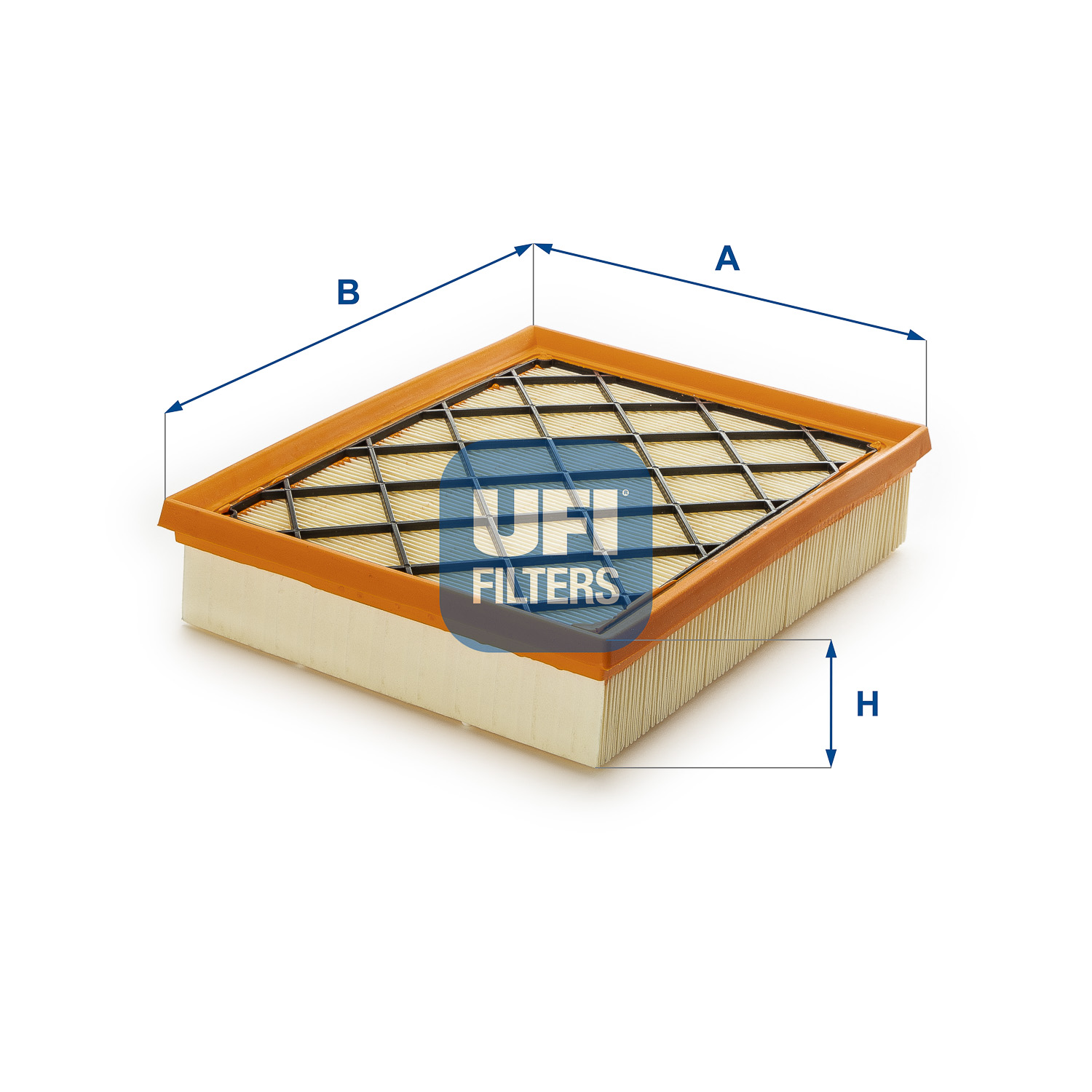 UFI Luftfilter 3066500 Filterindsats 50mm for FORD