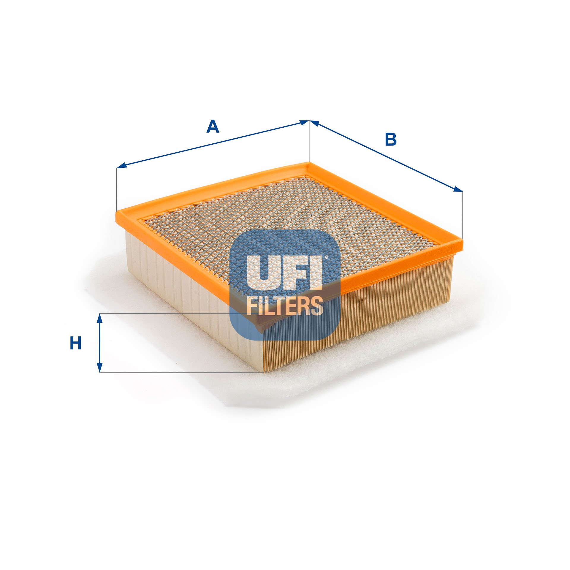 UFI Luftfilter 30a3700 Filterindsats 67mm for OPEL GENERAL MOTORS